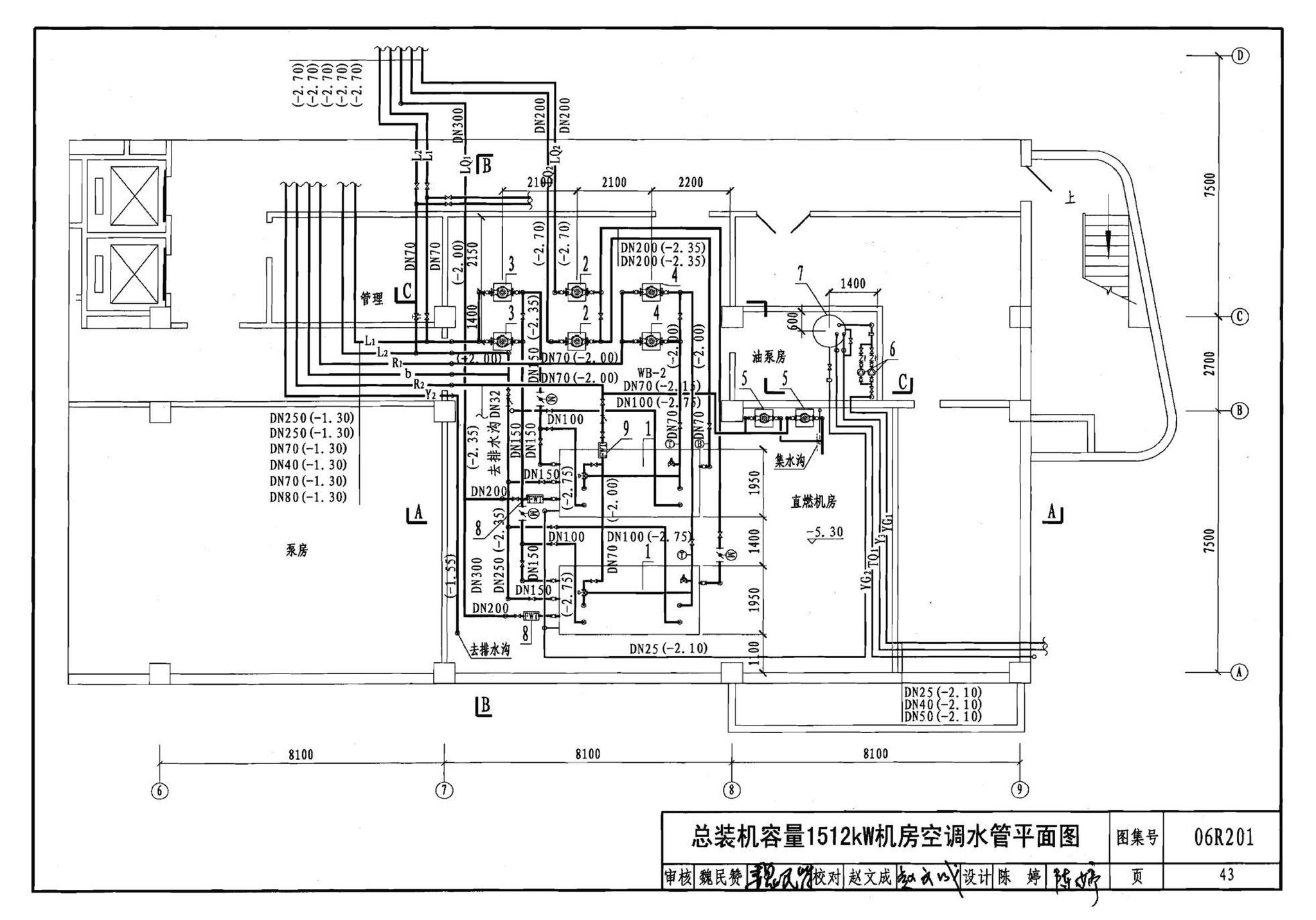 06R201--直燃型溴化锂吸收式制冷（温）水机房设计与安装