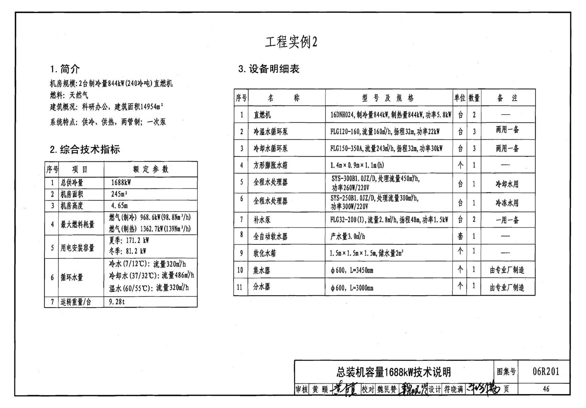 06R201--直燃型溴化锂吸收式制冷（温）水机房设计与安装