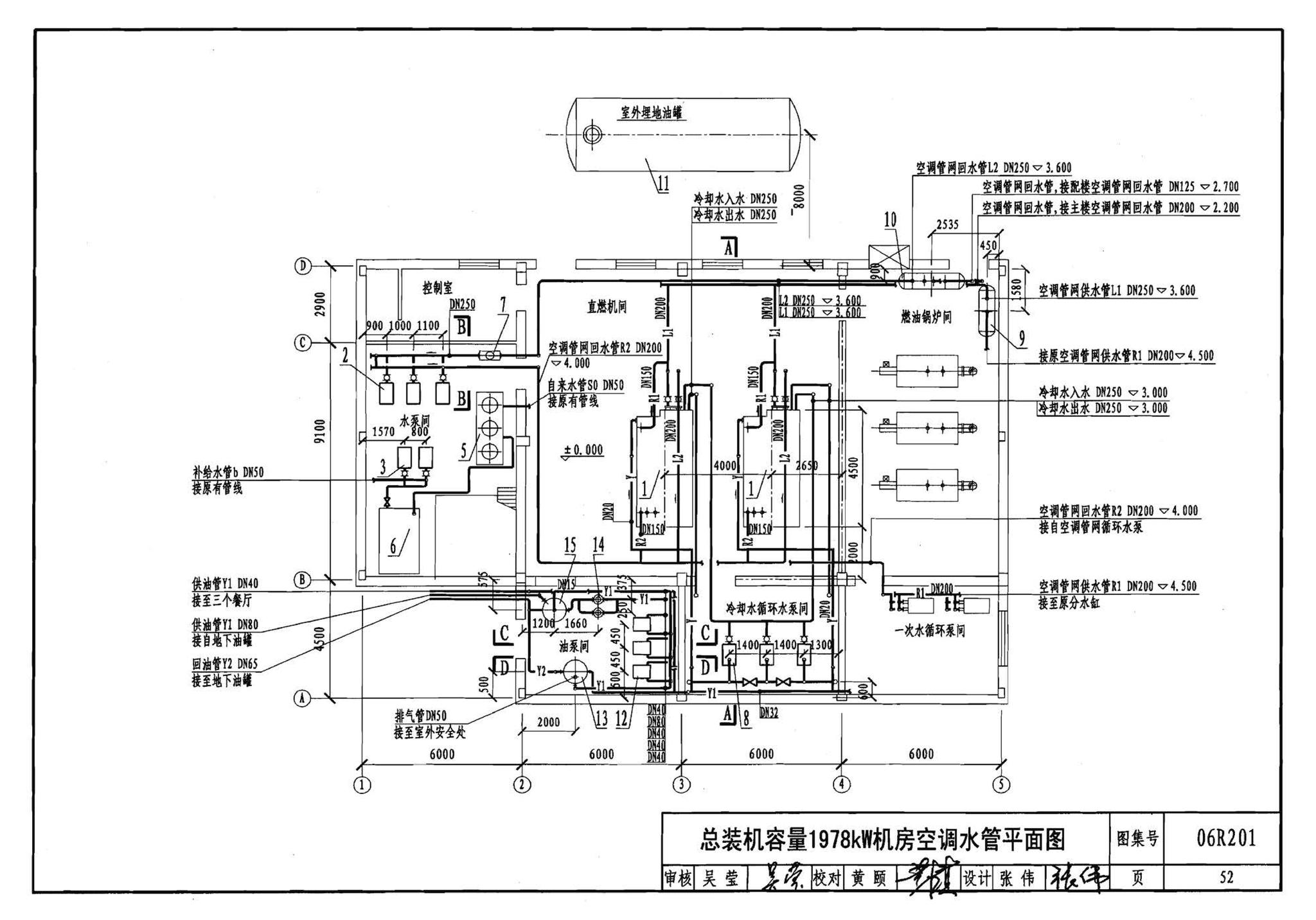 06R201--直燃型溴化锂吸收式制冷（温）水机房设计与安装