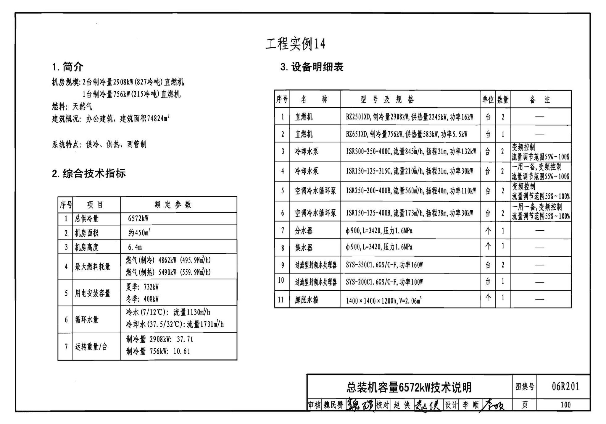 06R201--直燃型溴化锂吸收式制冷（温）水机房设计与安装