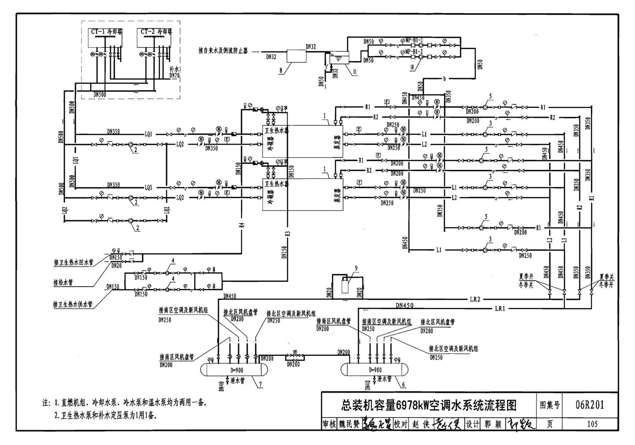 06R201--直燃型溴化锂吸收式制冷（温）水机房设计与安装