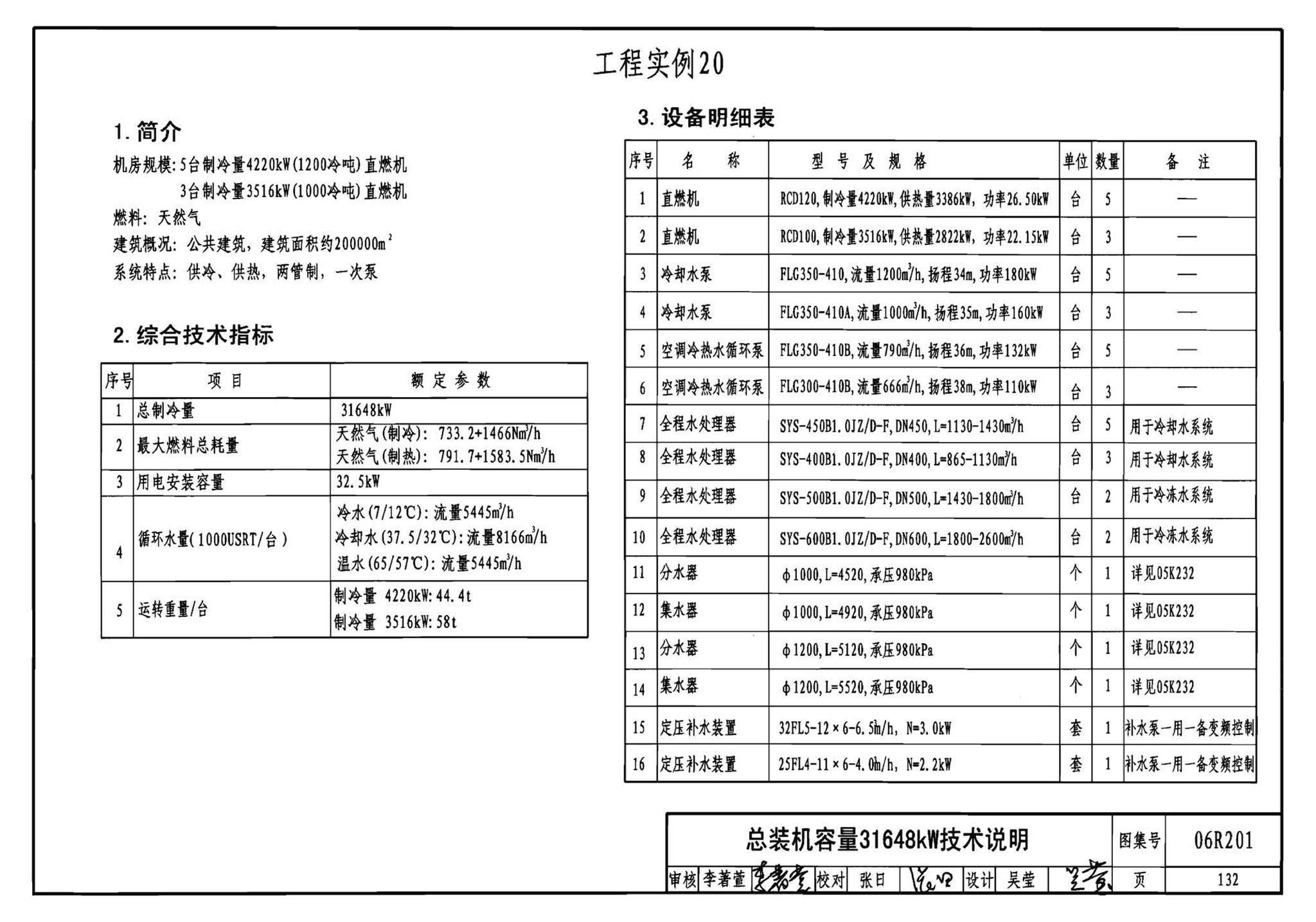 06R201--直燃型溴化锂吸收式制冷（温）水机房设计与安装