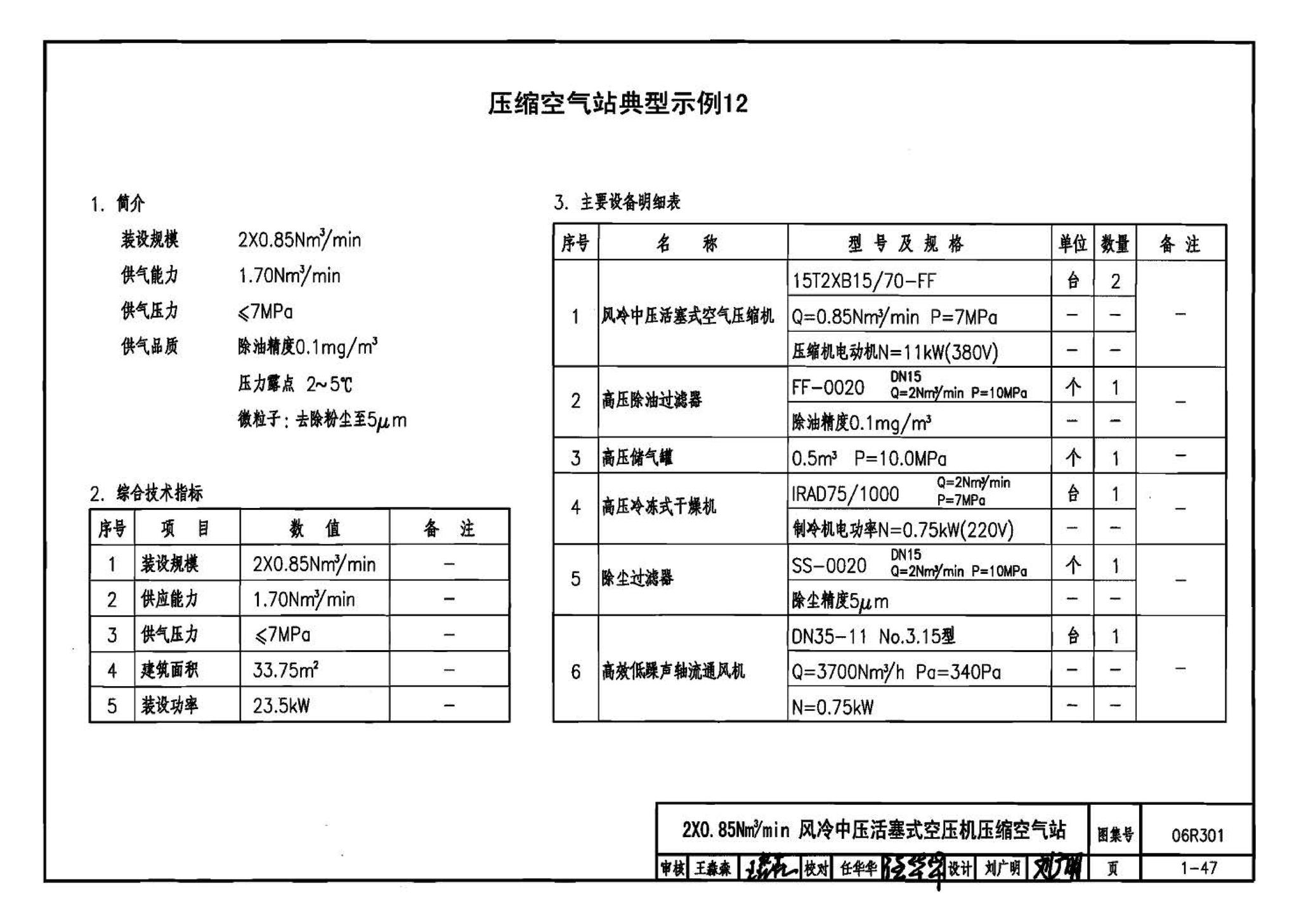 06R301--气体站工程设计与施工