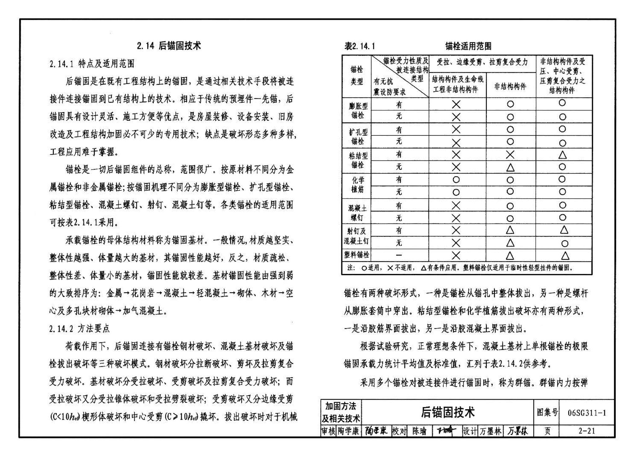 06SG311-1--混凝土结构加固构造（总则及构件加固）