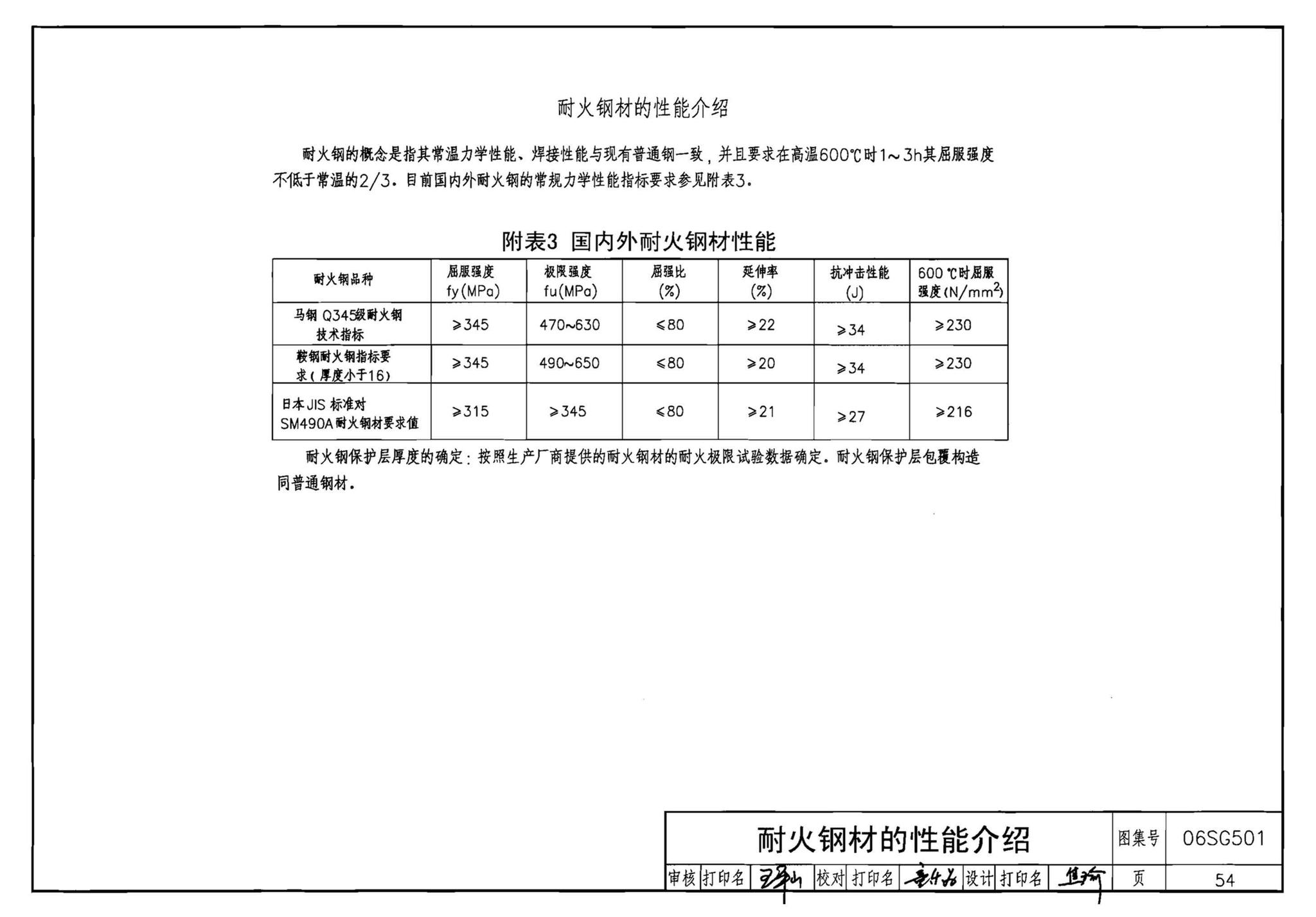 06SG501--民用建筑钢结构防火构造