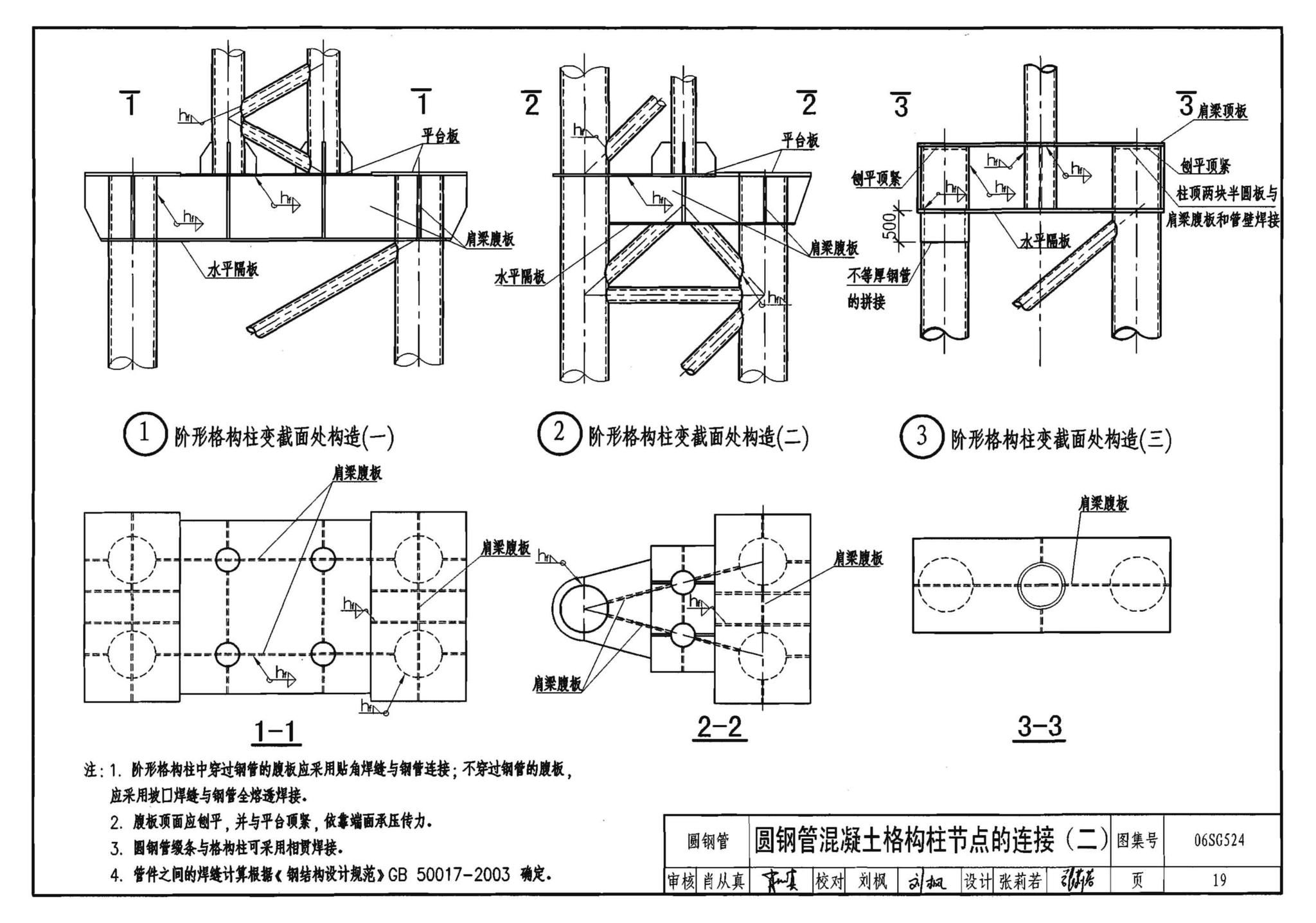 06SG524--钢管混凝土结构构造