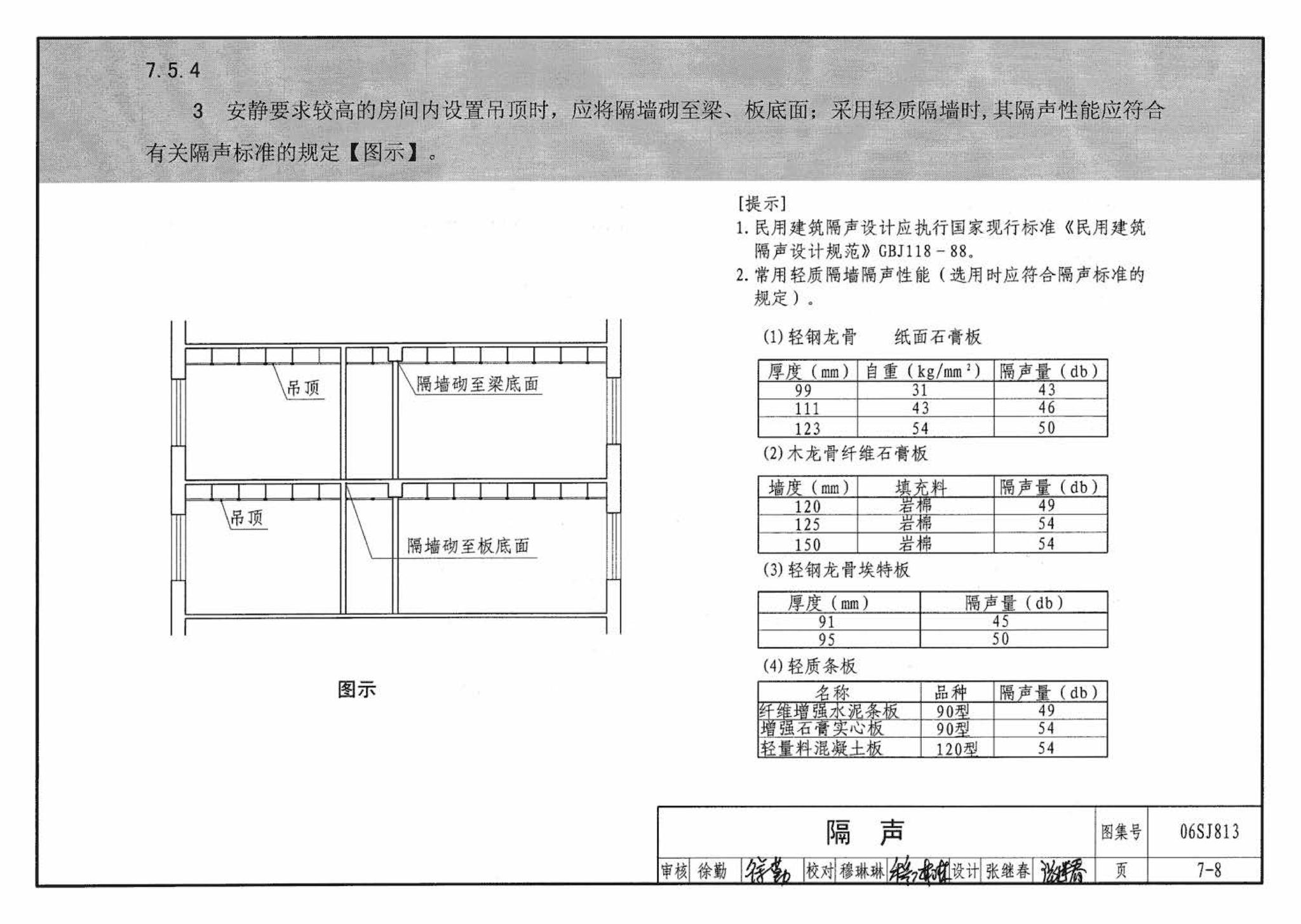 06SJ813--《民用建筑设计通则》图示