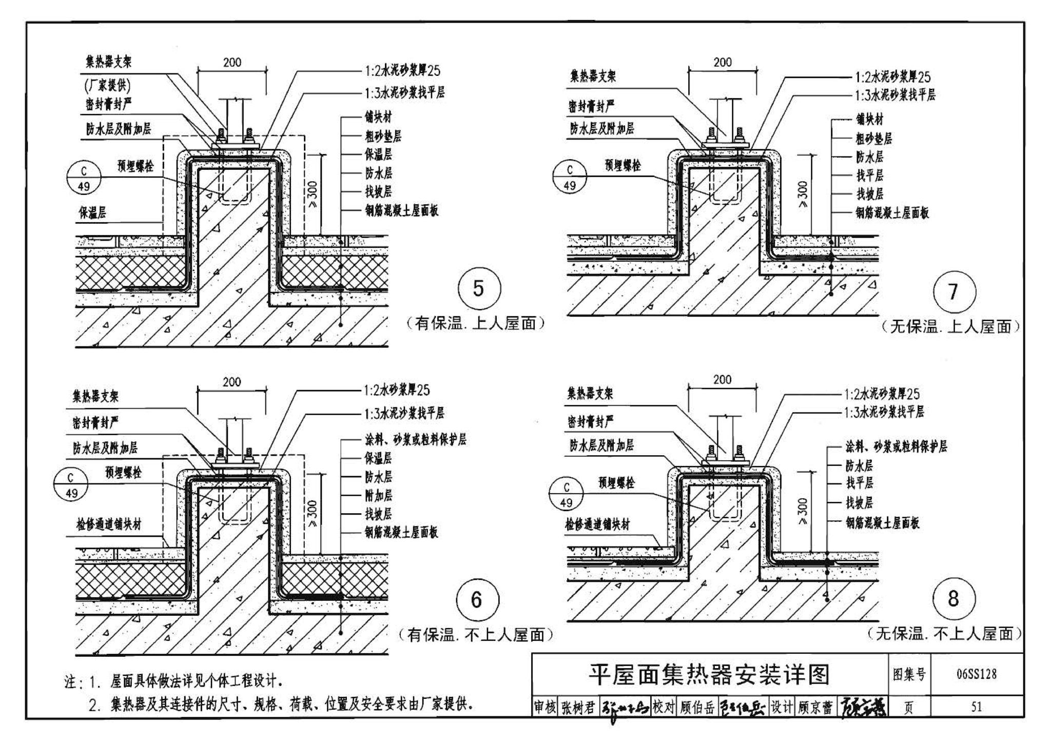 06SS128--太阳能集中热水系统选用与安装