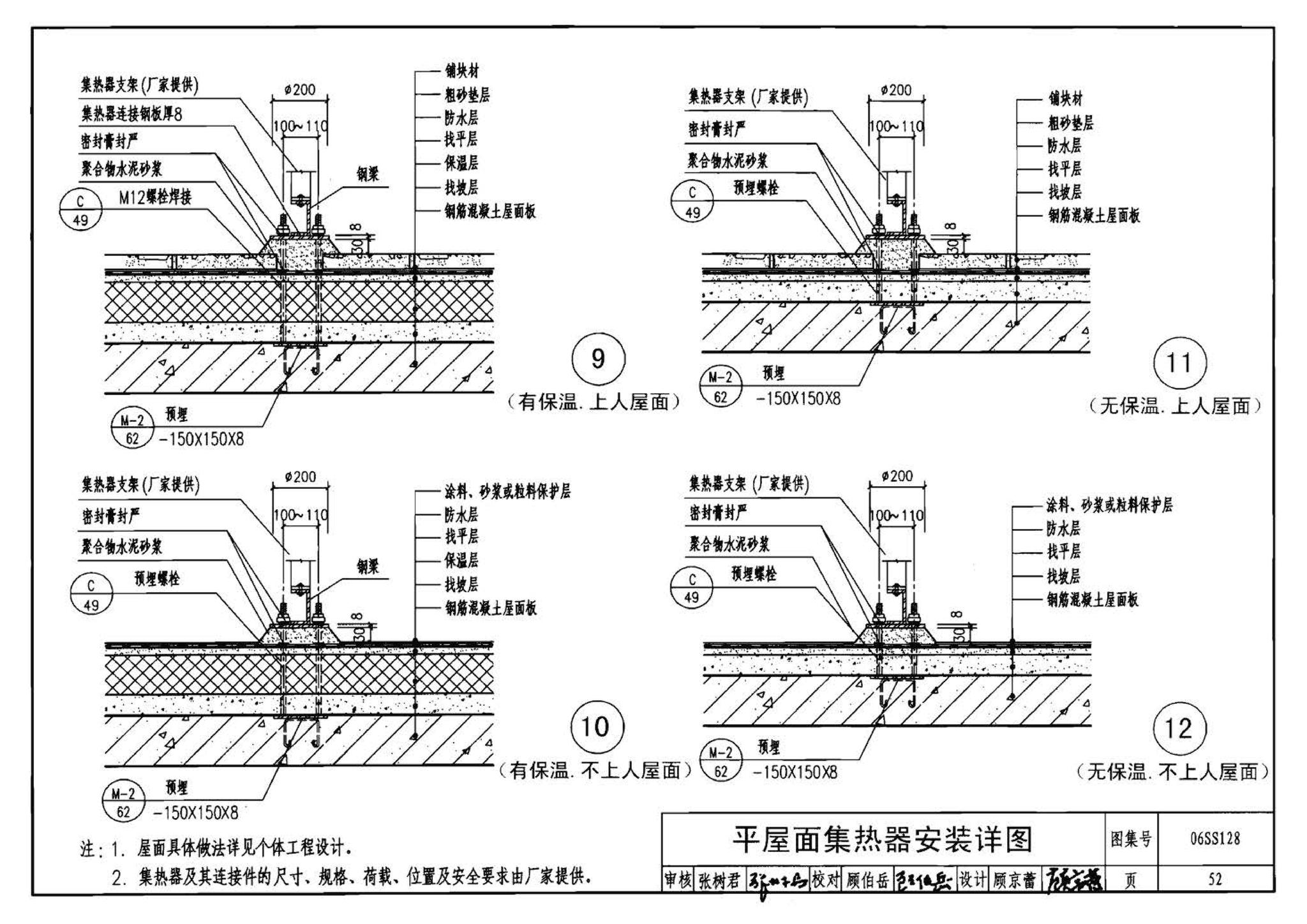 06SS128--太阳能集中热水系统选用与安装