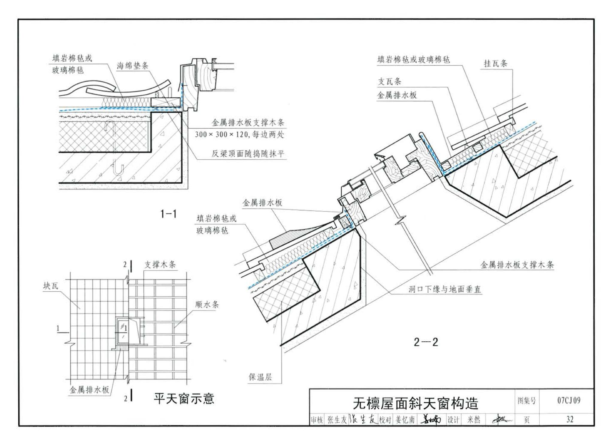 07CJ09--防水透气膜建筑构造-特卫强防水透汽材料（参考图集）