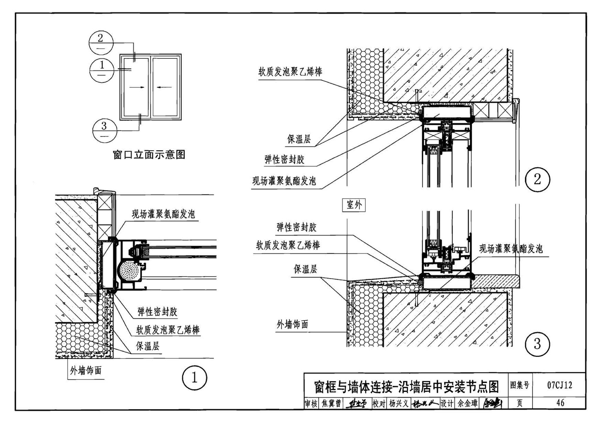 07CJ12--节能铝合金门窗－蓝光系列（参考图集）