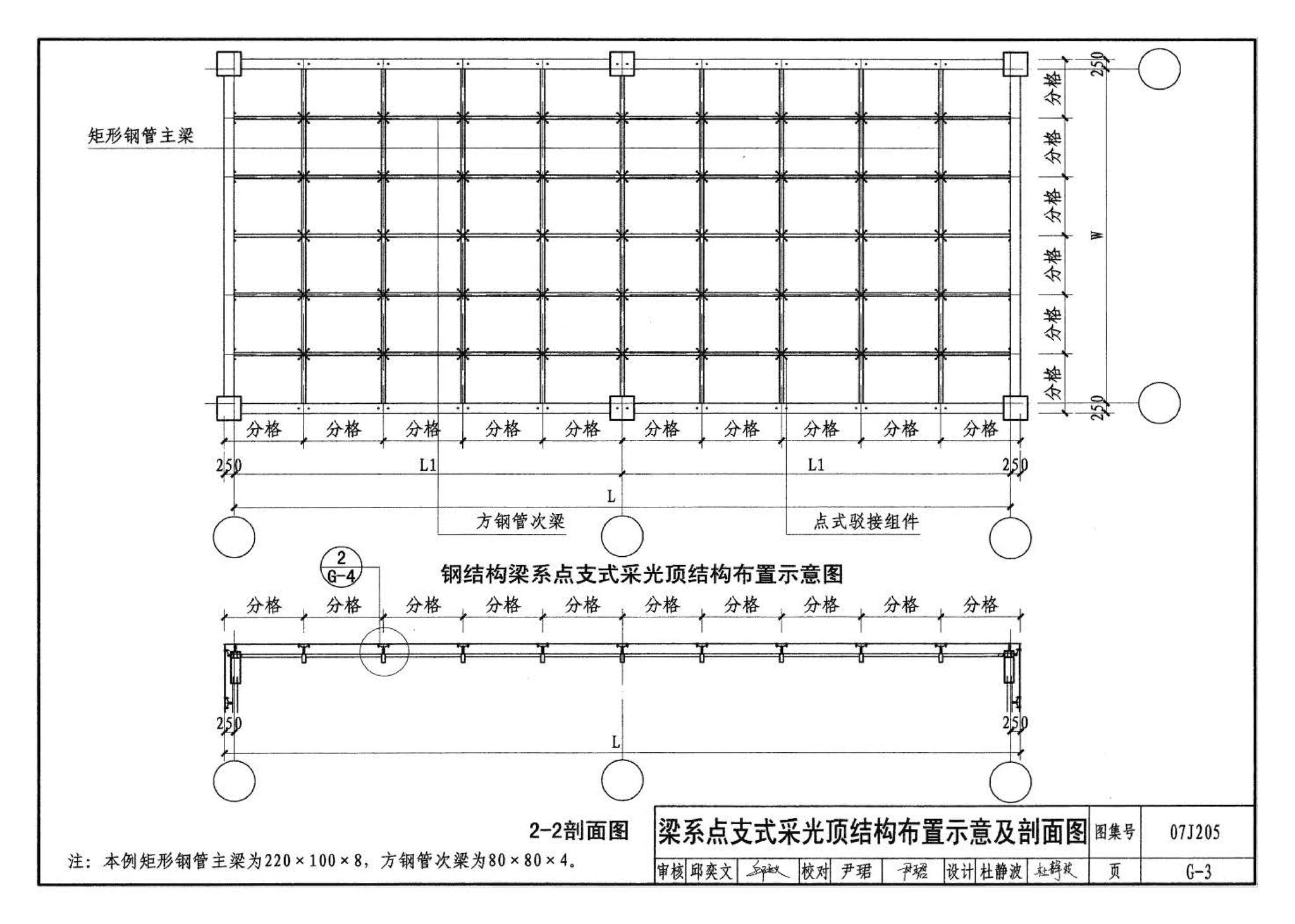 07J205--玻璃采光顶