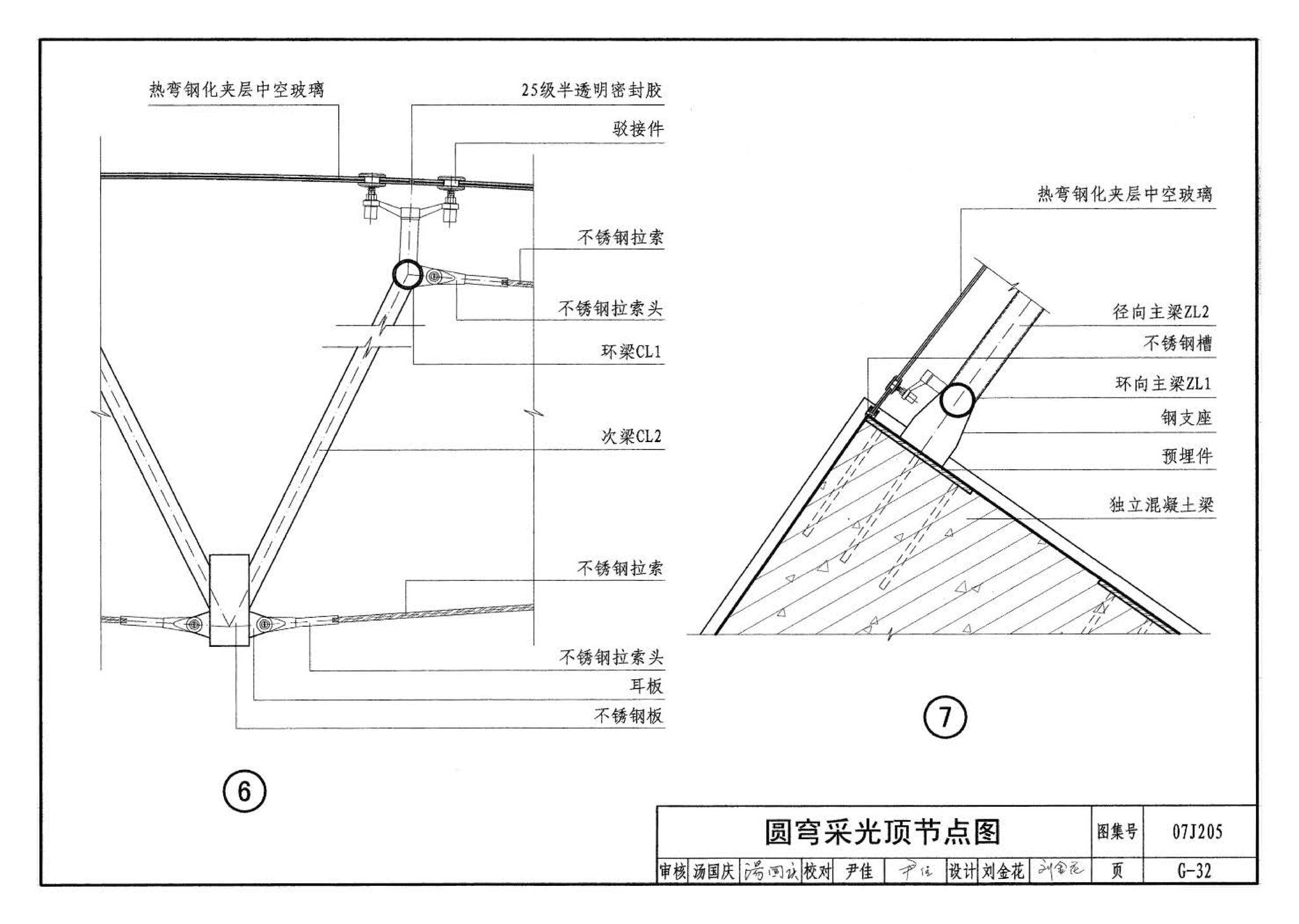 07J205--玻璃采光顶