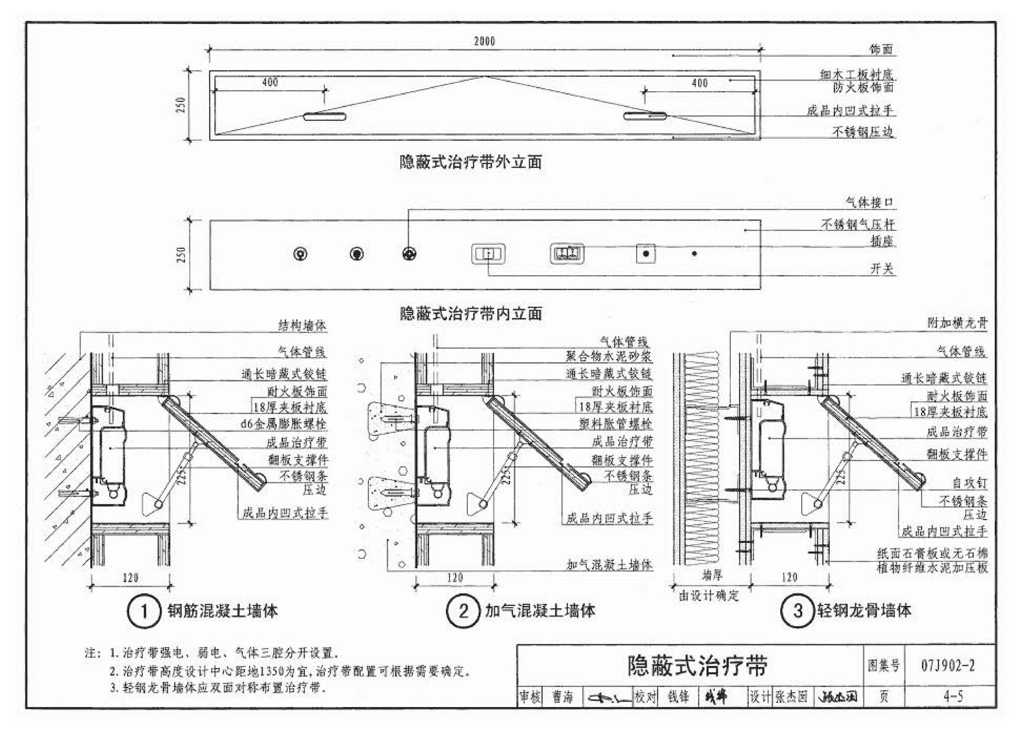 07J902-2--医疗建筑 固定设施