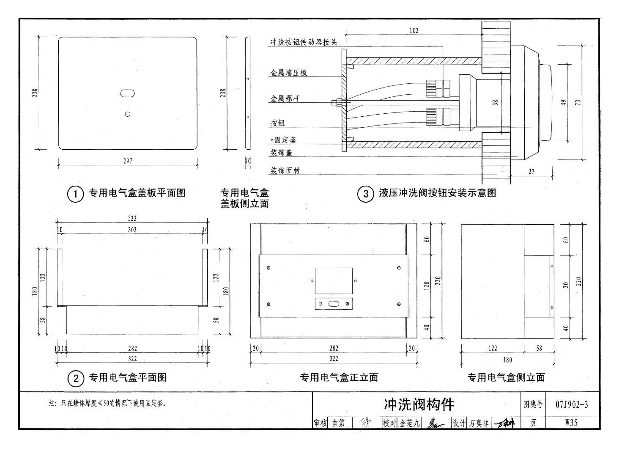 07J902-3--医疗建筑 卫生间、淋浴间、洗池