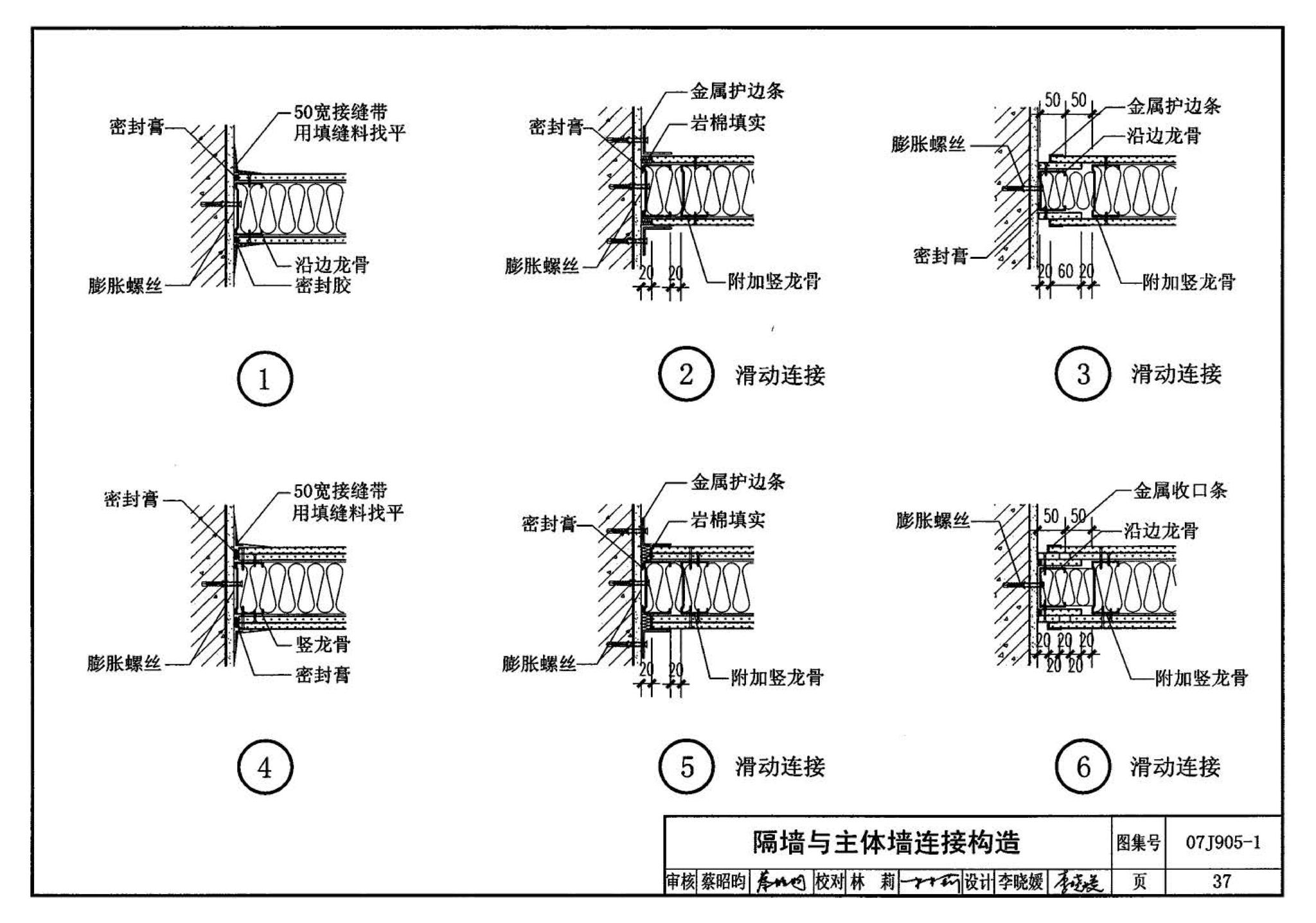 07J905-1--防火建筑构造（一）