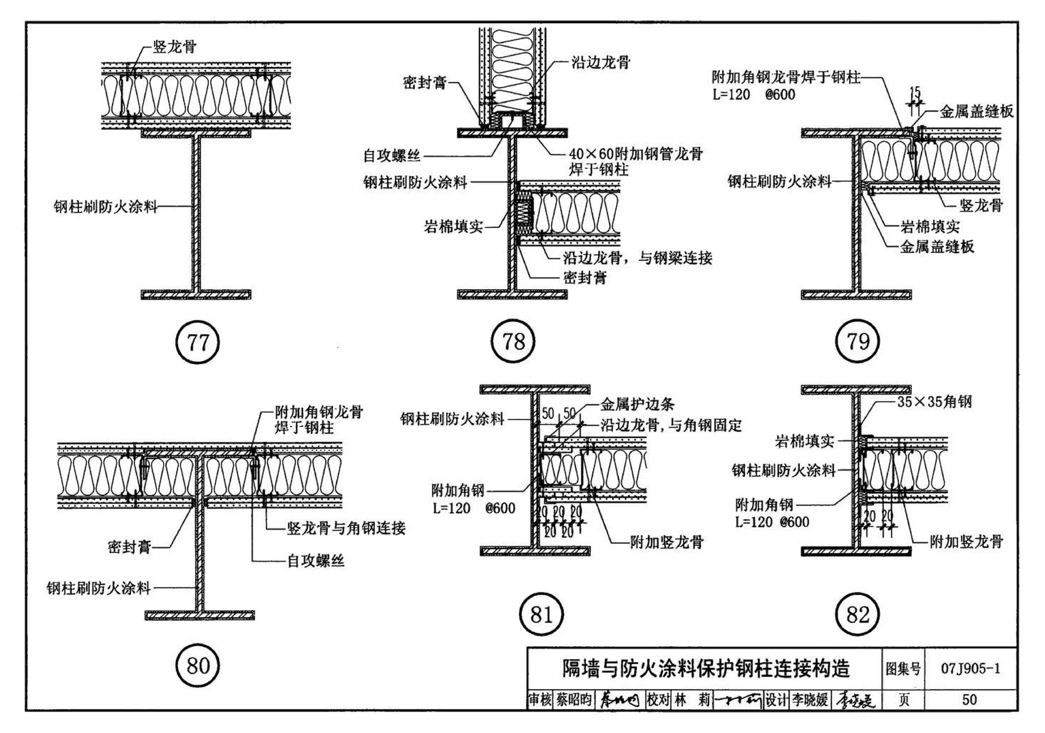 07J905-1--防火建筑构造（一）