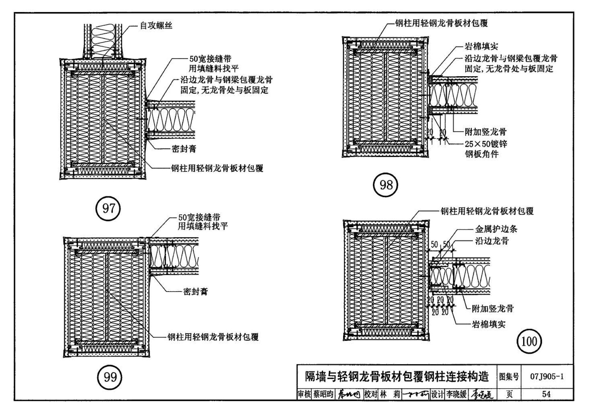 07J905-1--防火建筑构造（一）