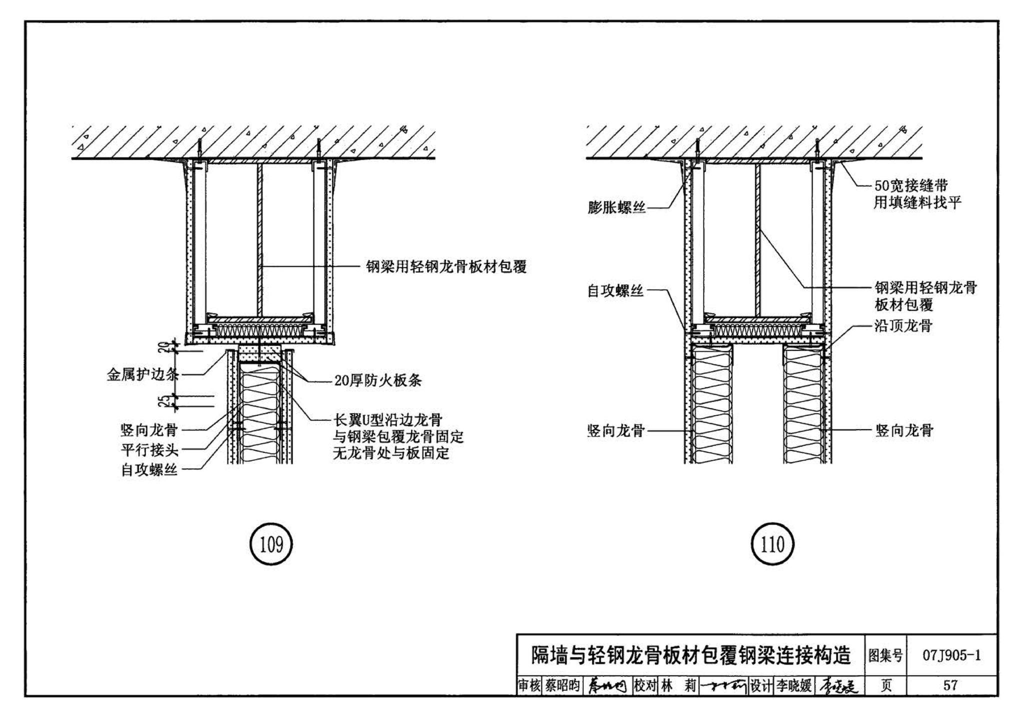 07J905-1--防火建筑构造（一）