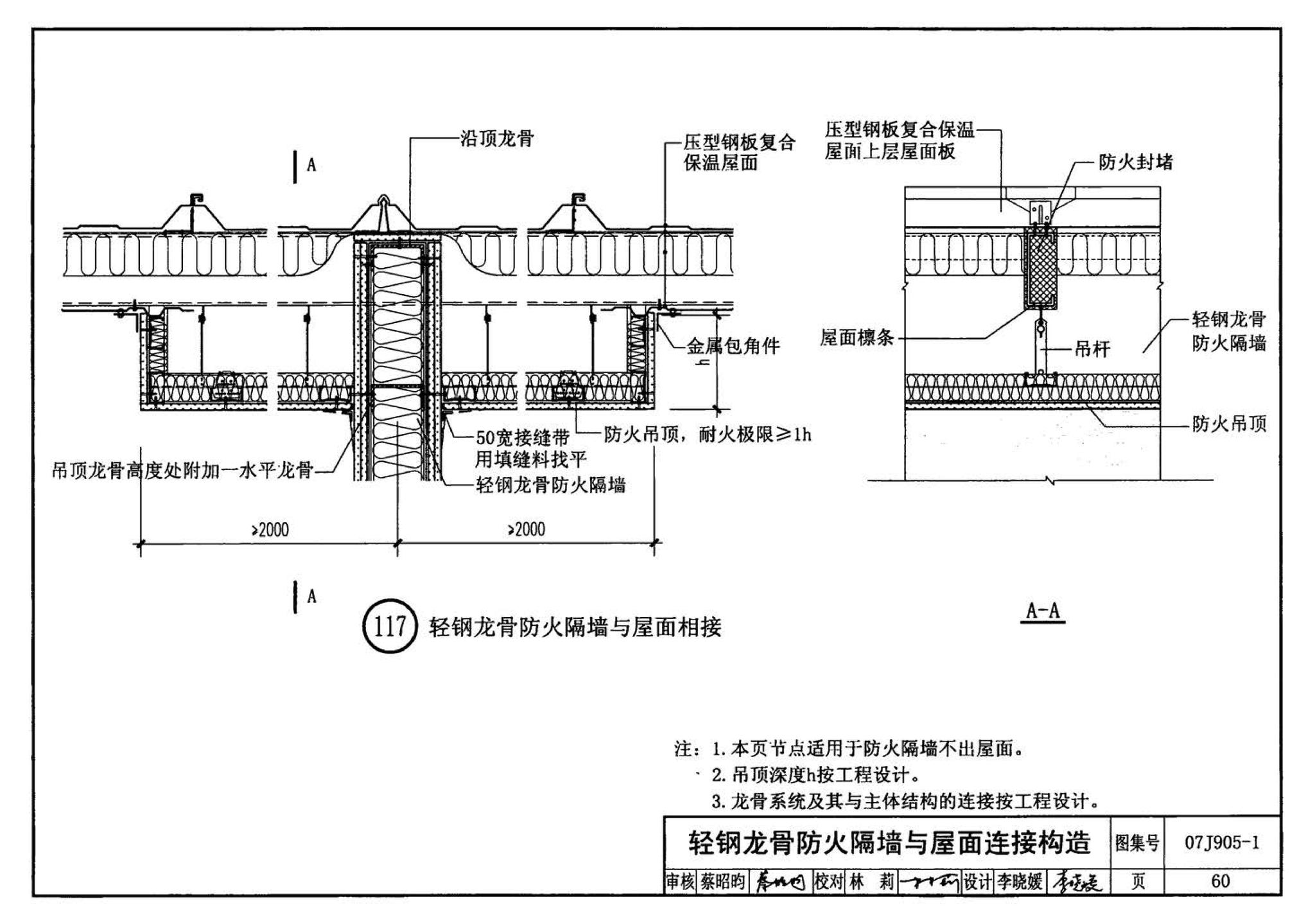 07J905-1--防火建筑构造（一）