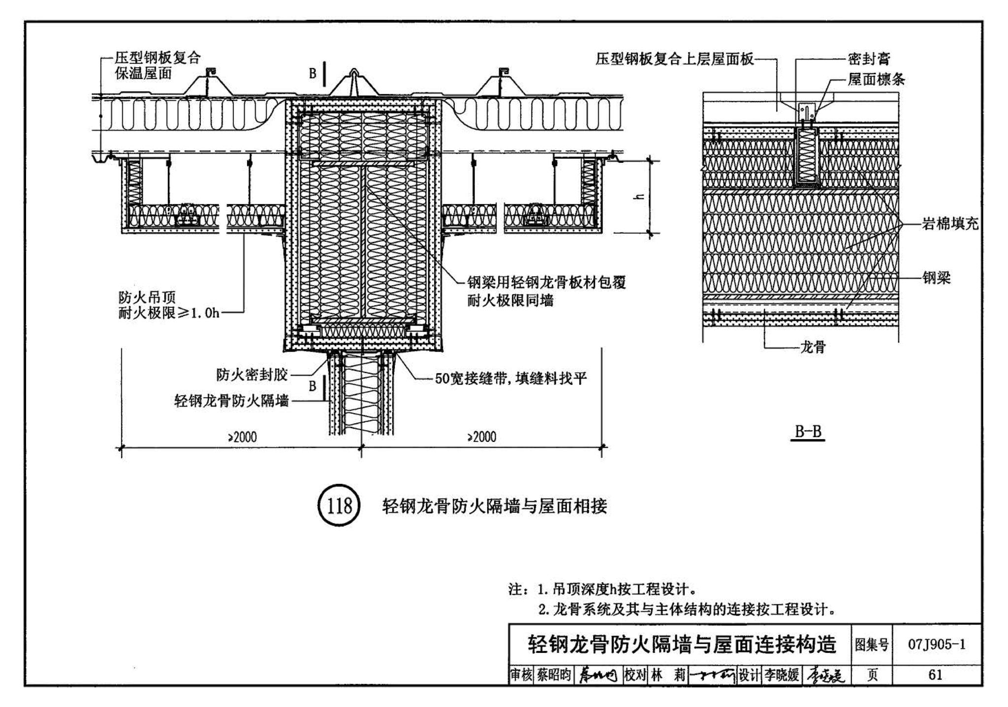 07J905-1--防火建筑构造（一）