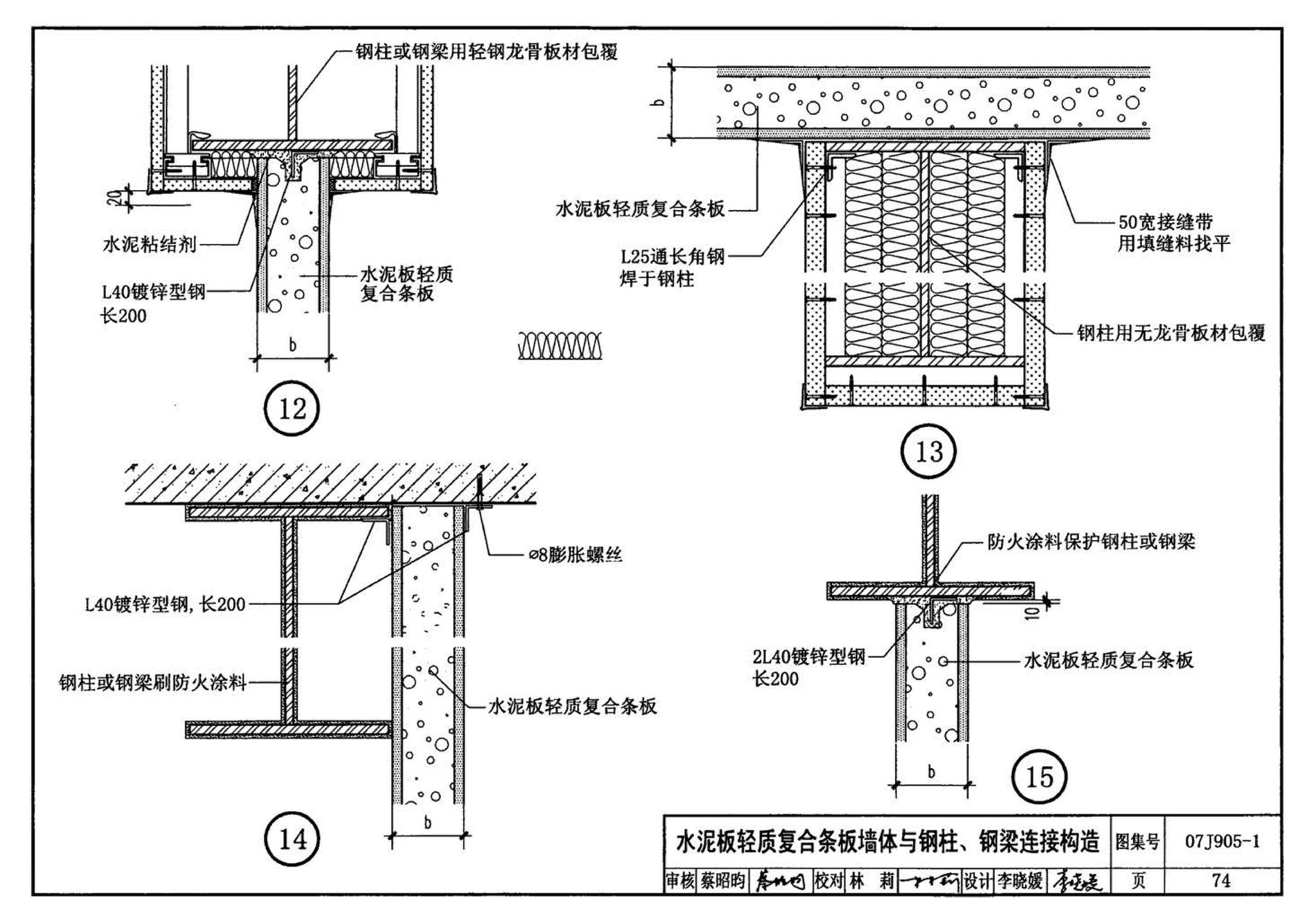 07J905-1--防火建筑构造（一）