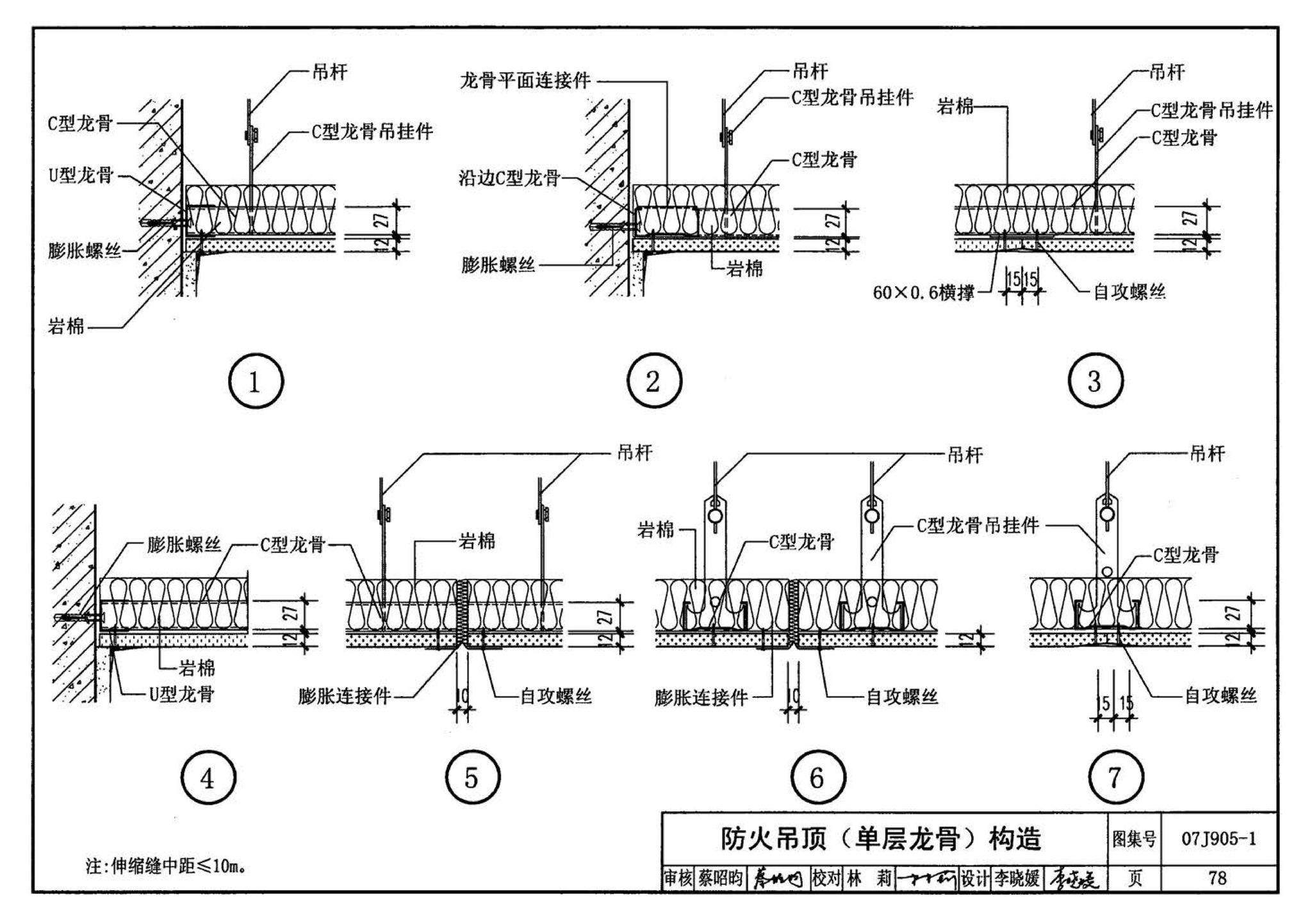 07J905-1--防火建筑构造（一）