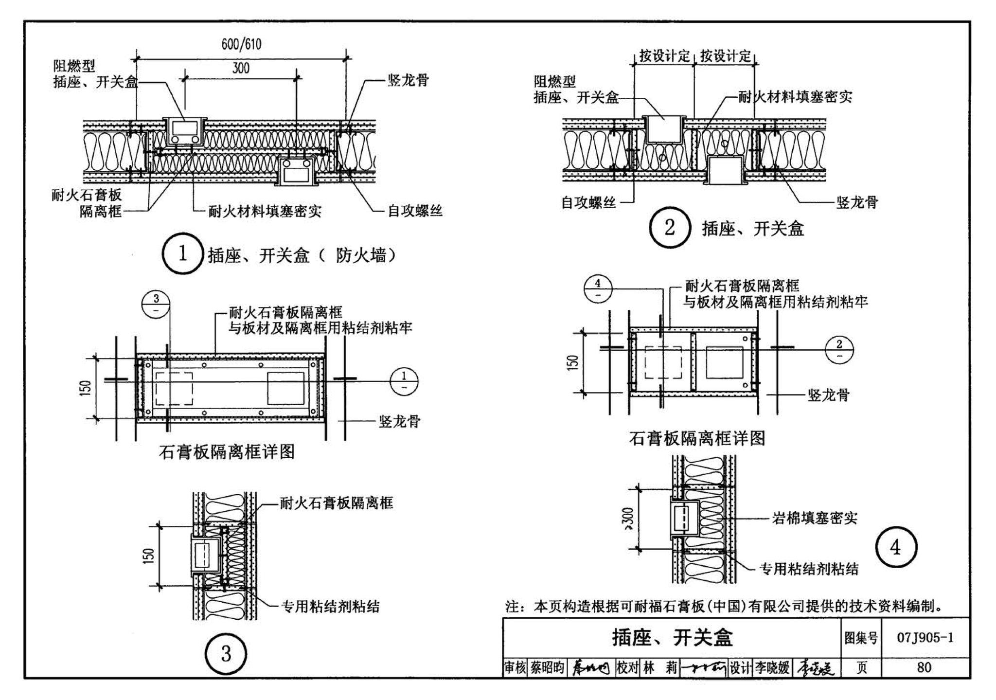 07J905-1--防火建筑构造（一）