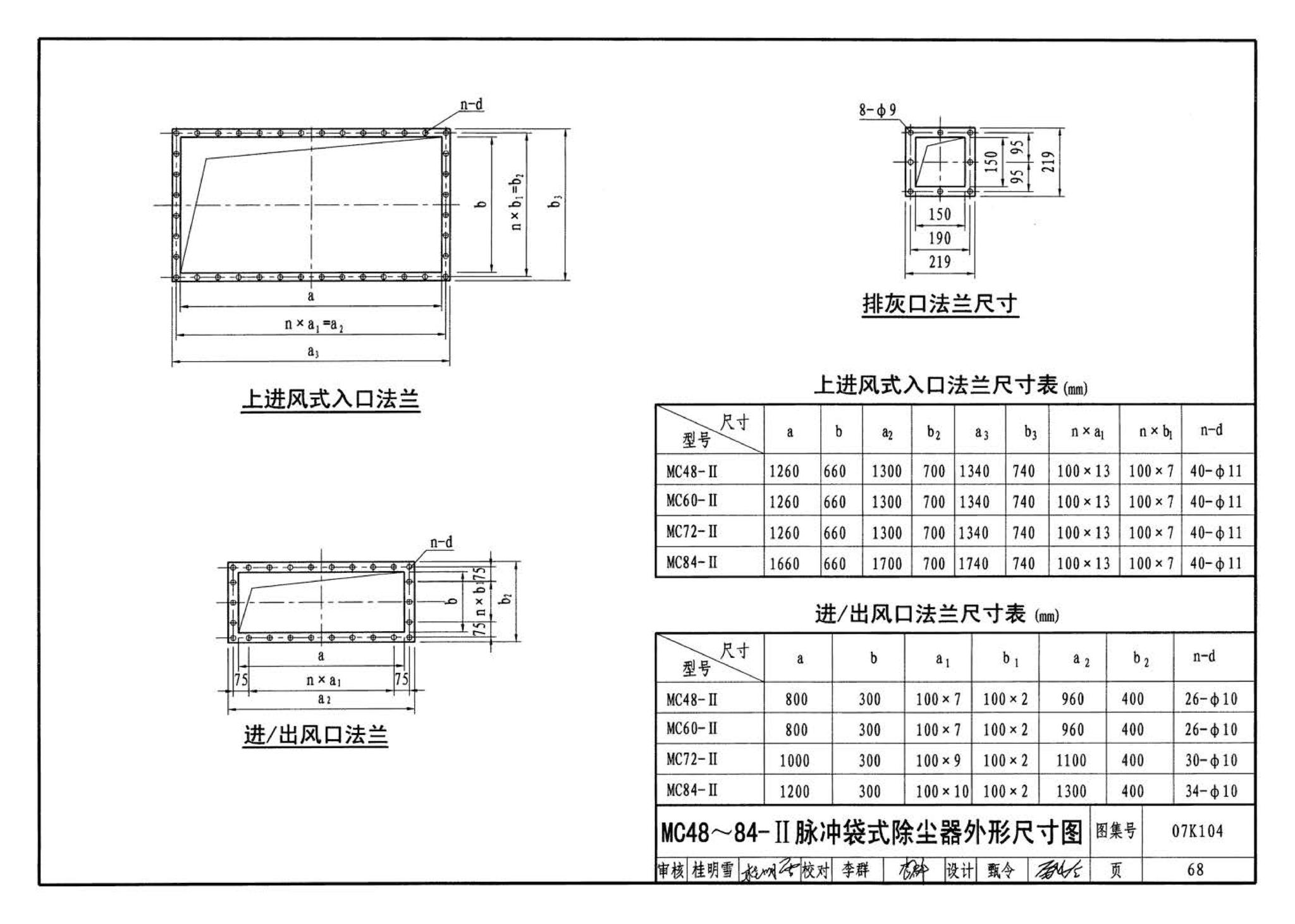 07K104--除尘设备选用与安装