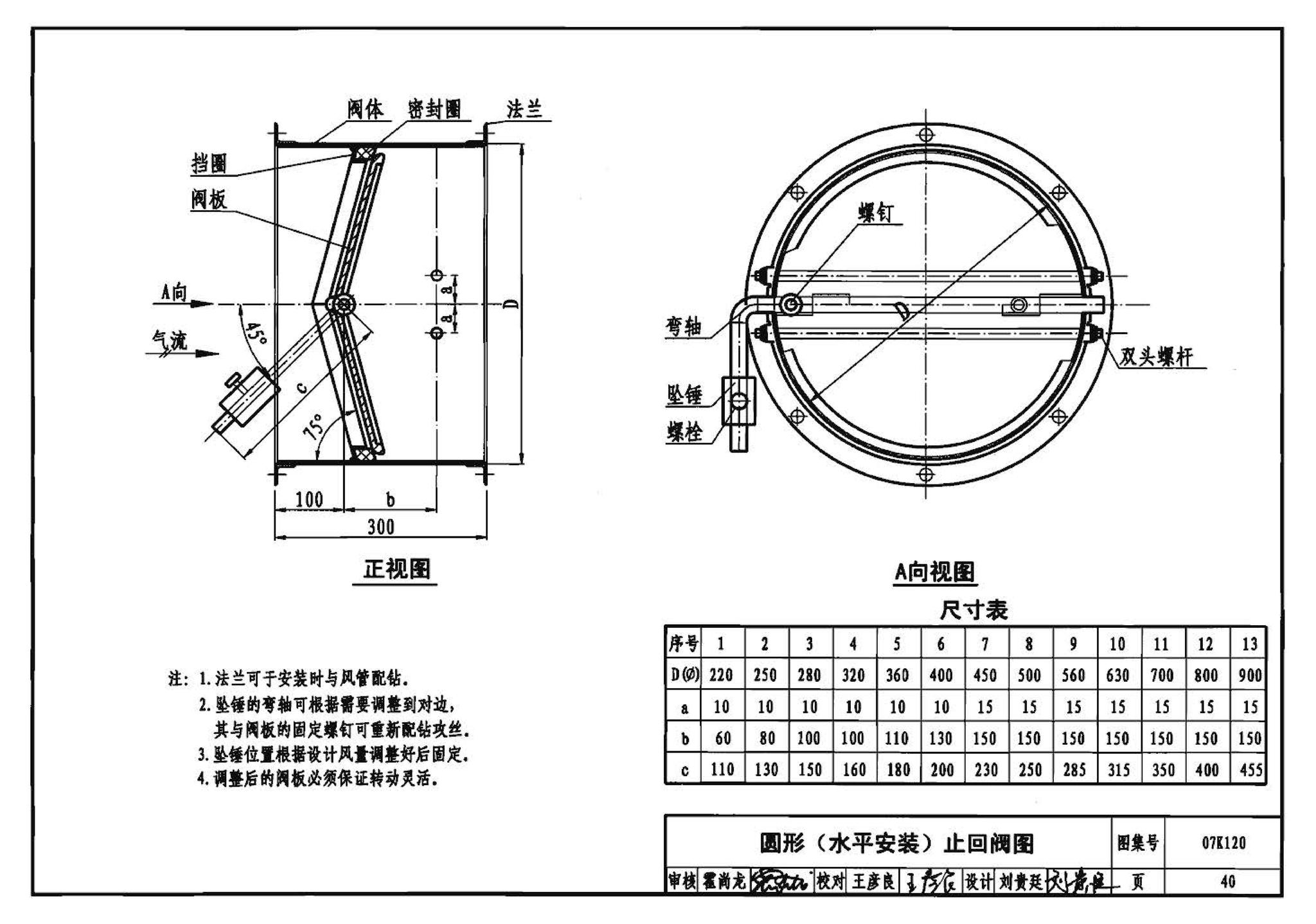 07K120--风阀选用与安装