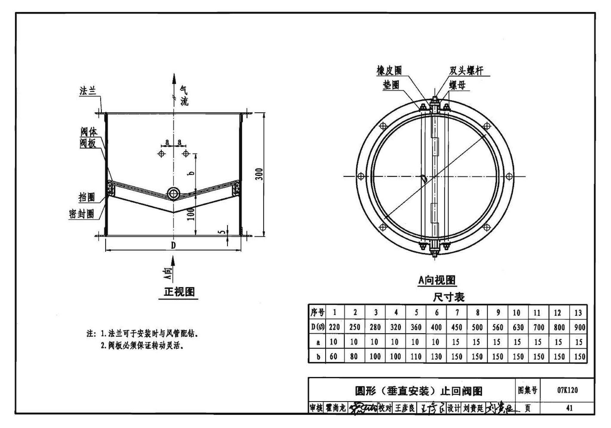 07K120--风阀选用与安装