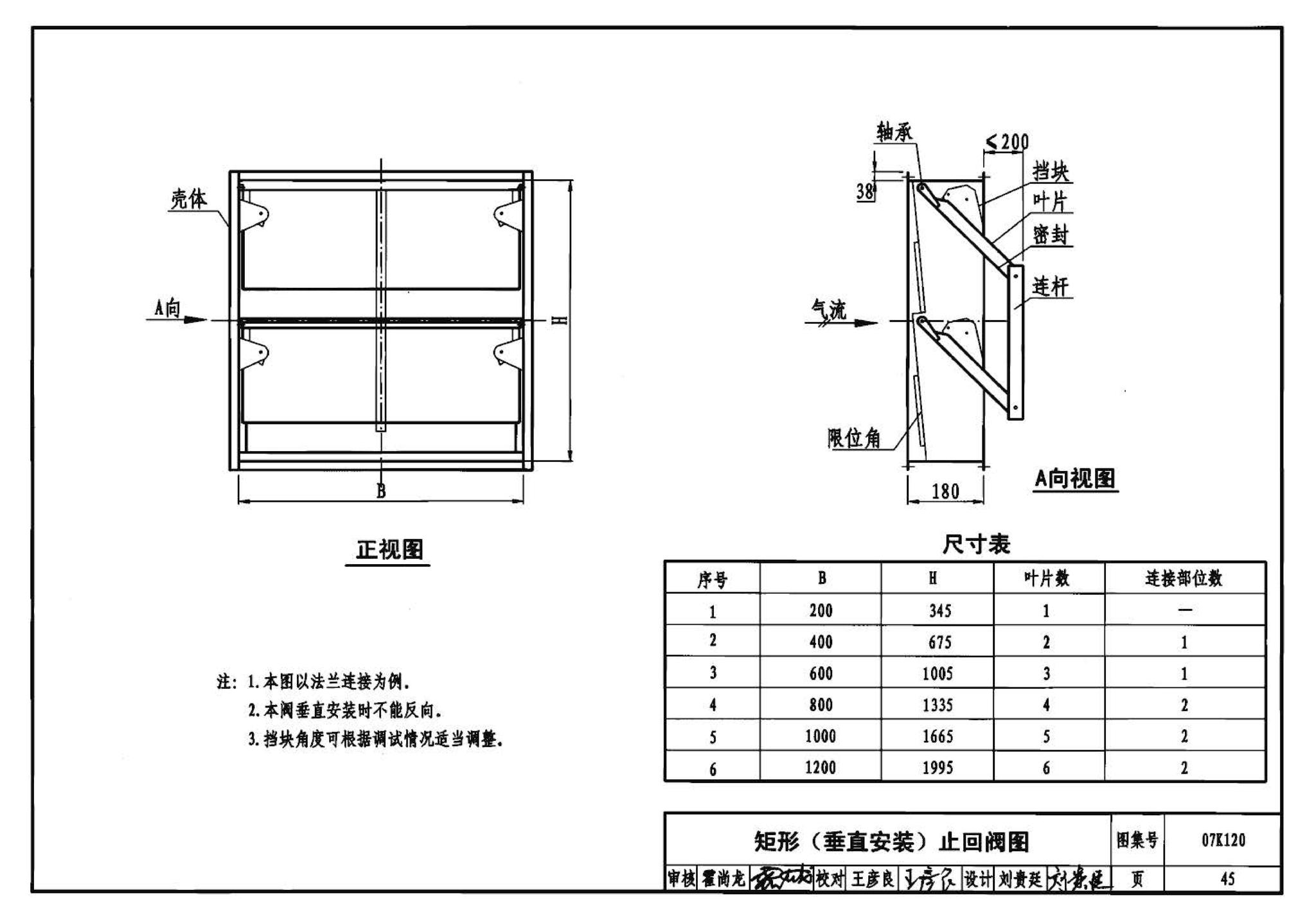 07K120--风阀选用与安装