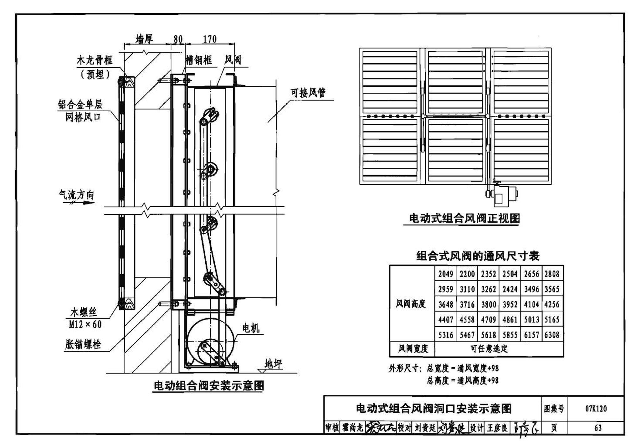 07K120--风阀选用与安装