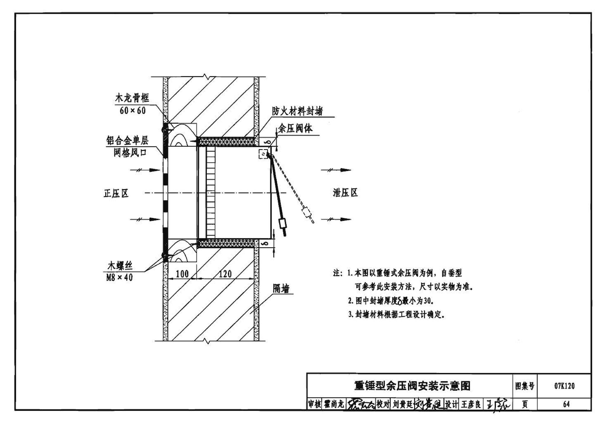 07K120--风阀选用与安装