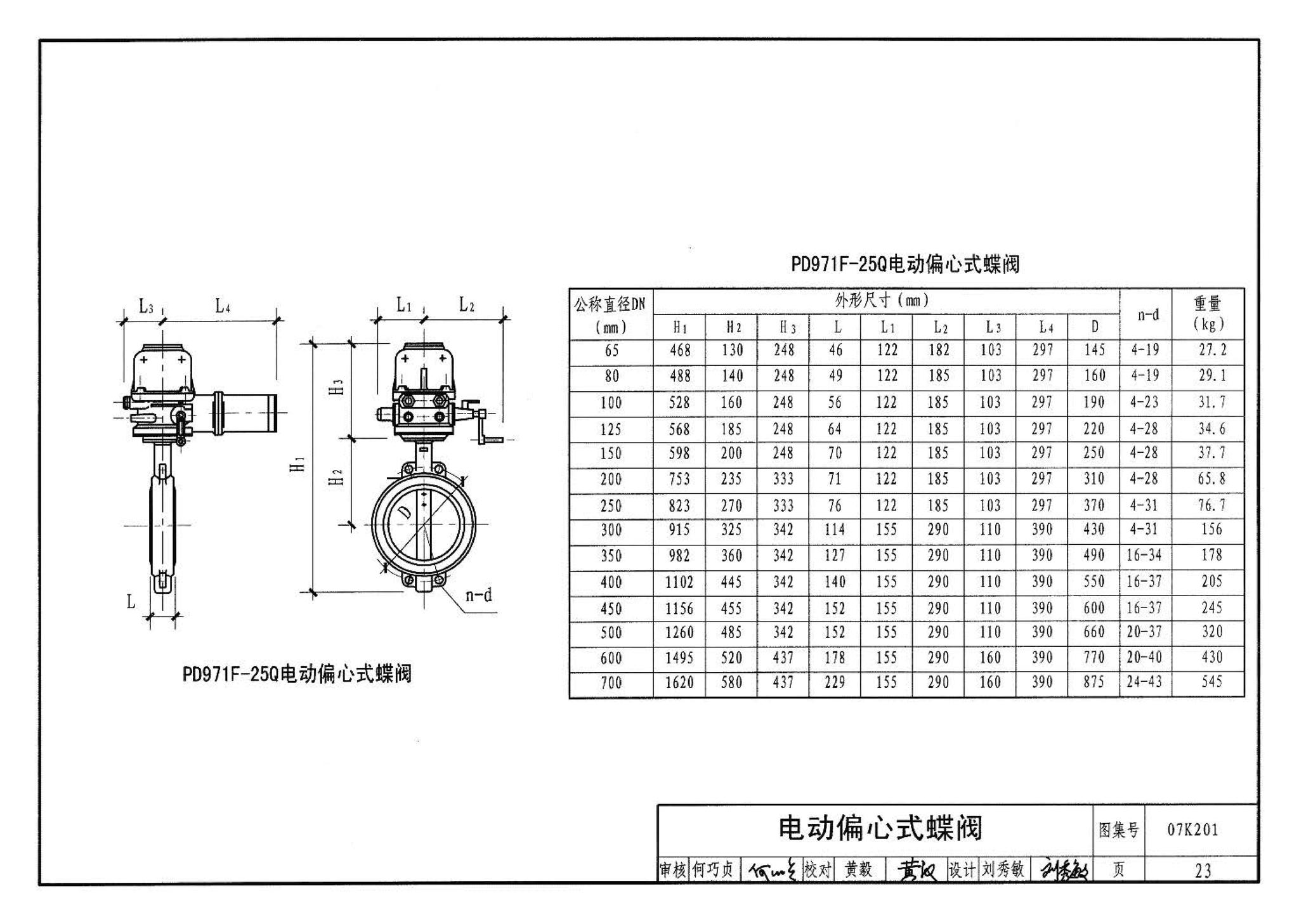 07K201--管道阀门选用与安装