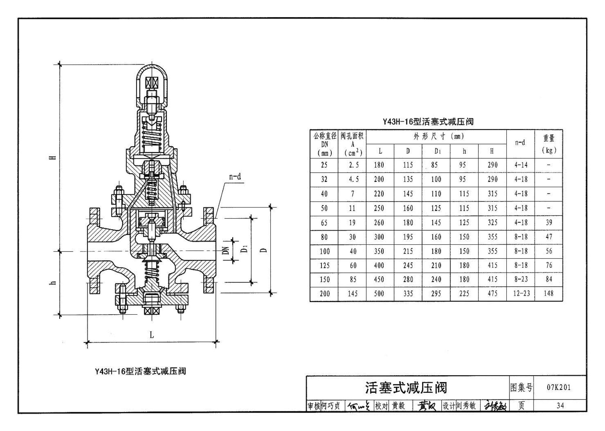 07K201--管道阀门选用与安装