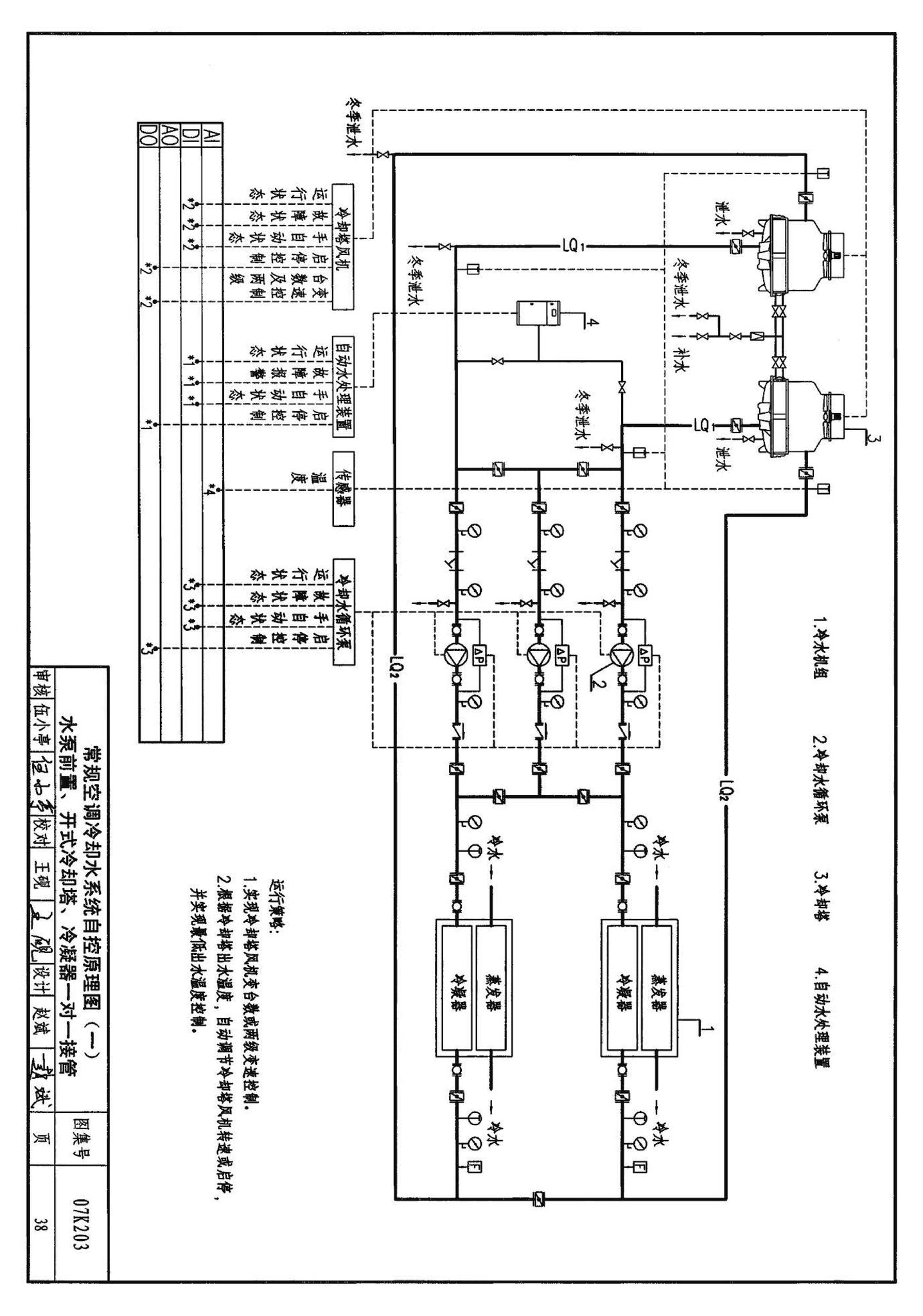 07K203--建筑空调循环冷却水系统设计与安装