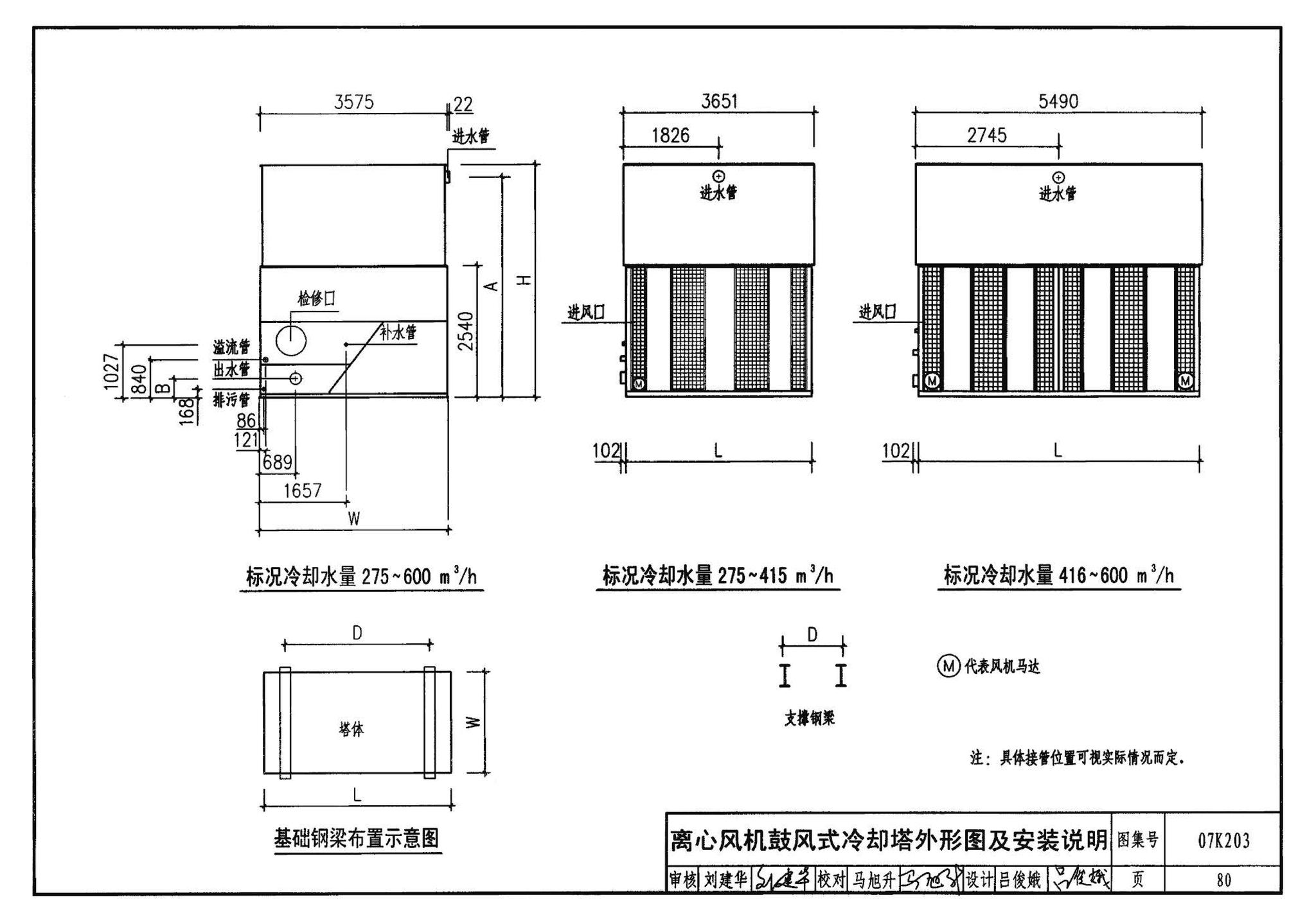 07K203--建筑空调循环冷却水系统设计与安装