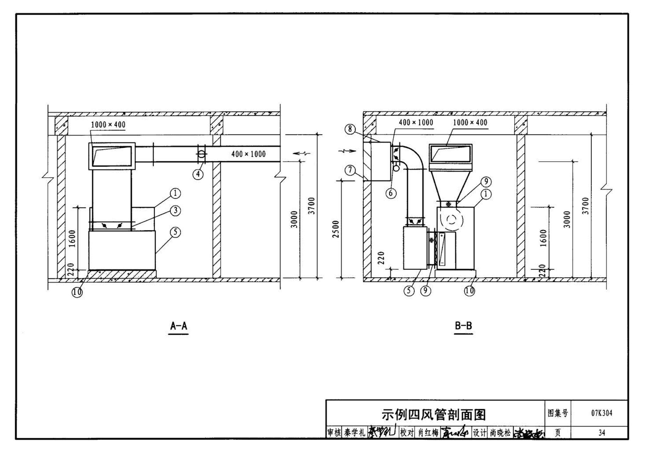 07K304--空调机房设计与安装