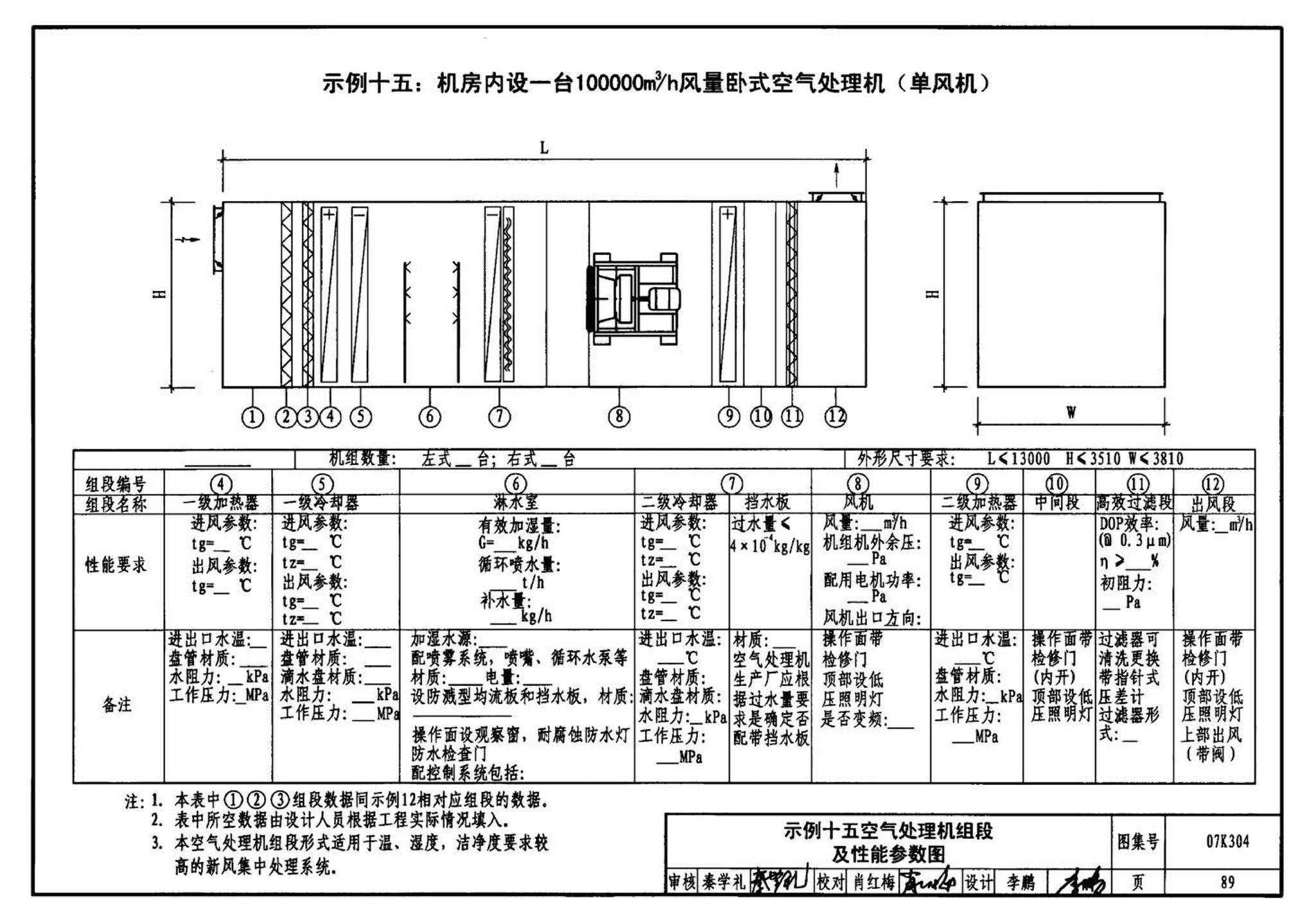 07K304--空调机房设计与安装