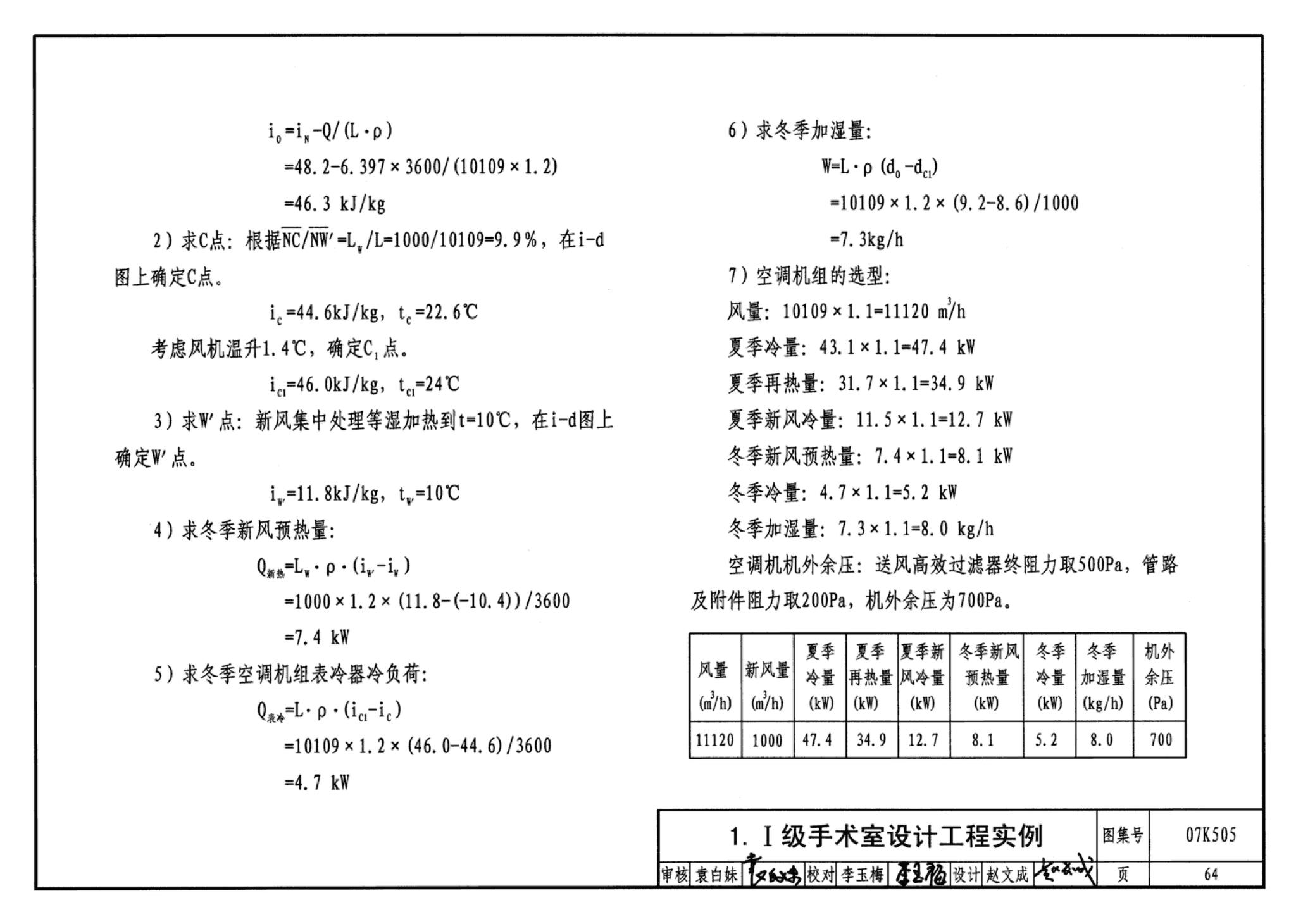 07K505--洁净手术部和医用气体设计与安装