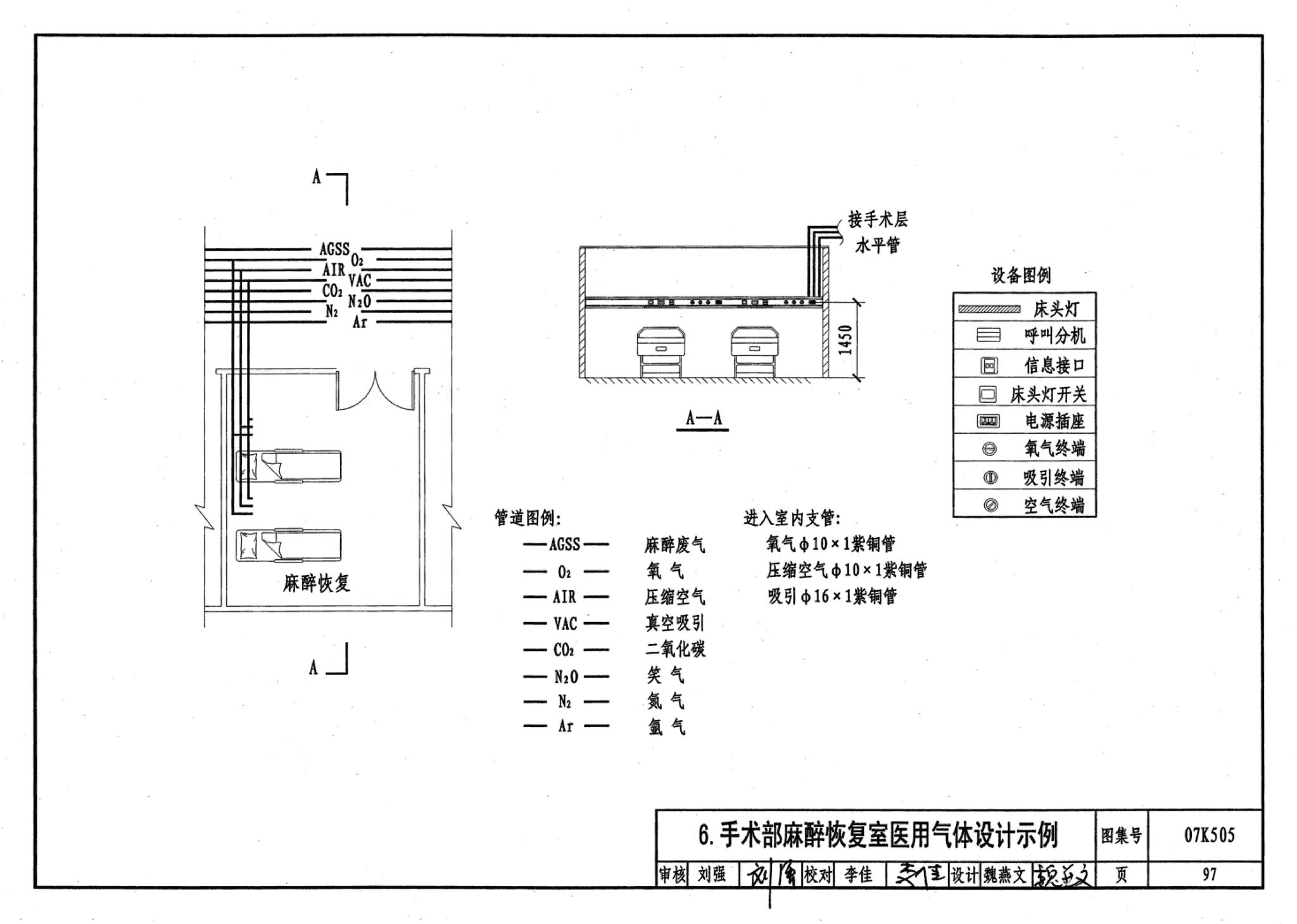 07K505--洁净手术部和医用气体设计与安装