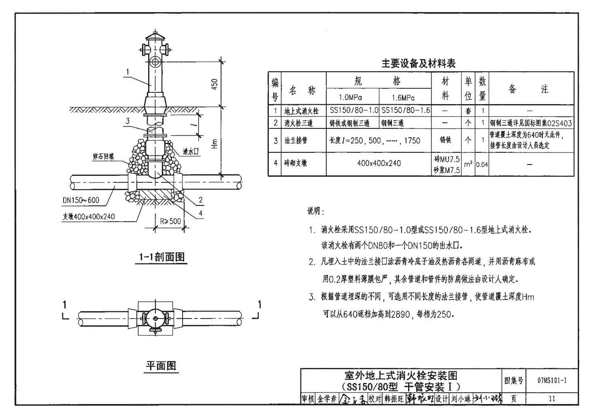 07MS101--市政给水管道工程及附属设施