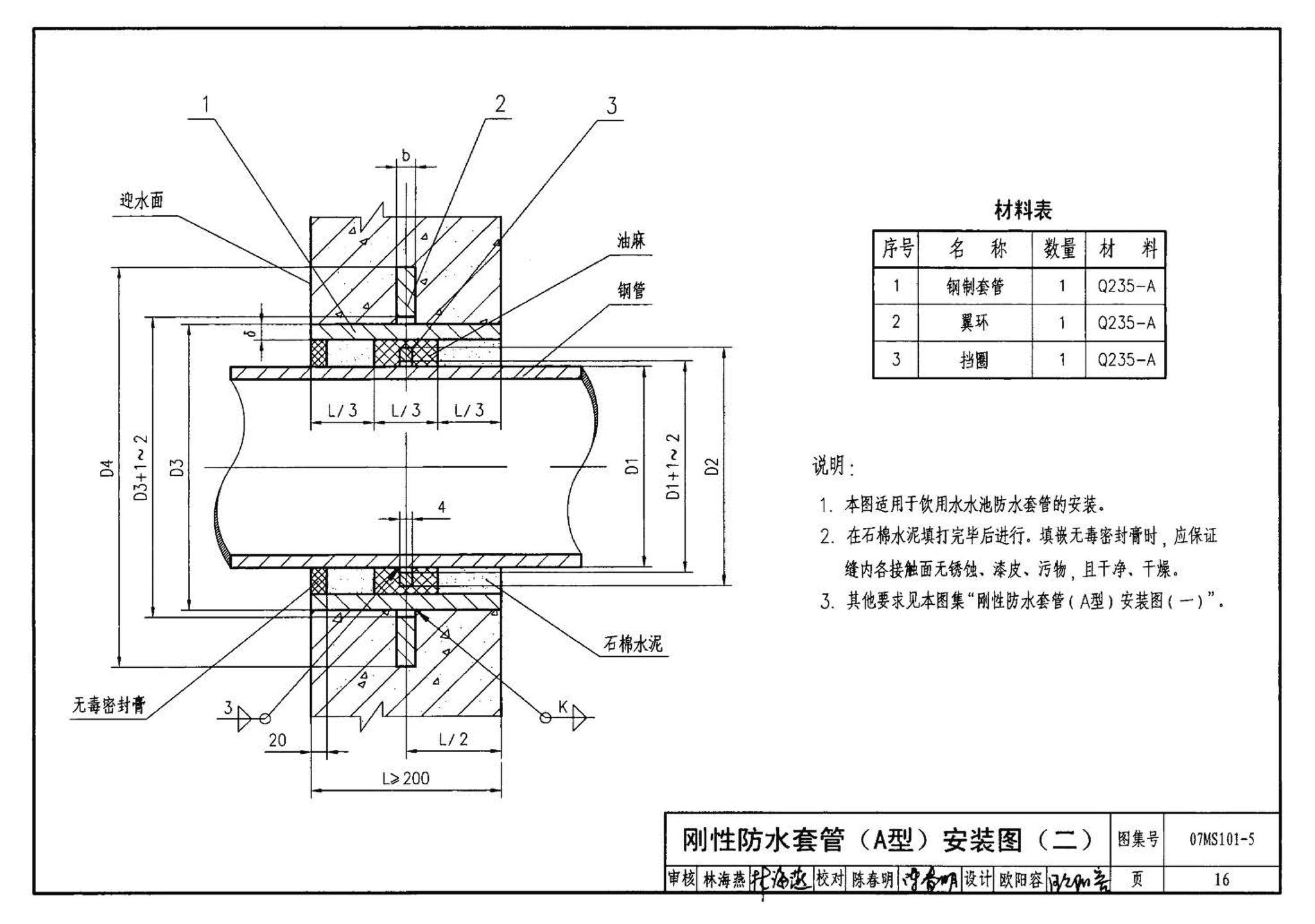 07MS101--市政给水管道工程及附属设施