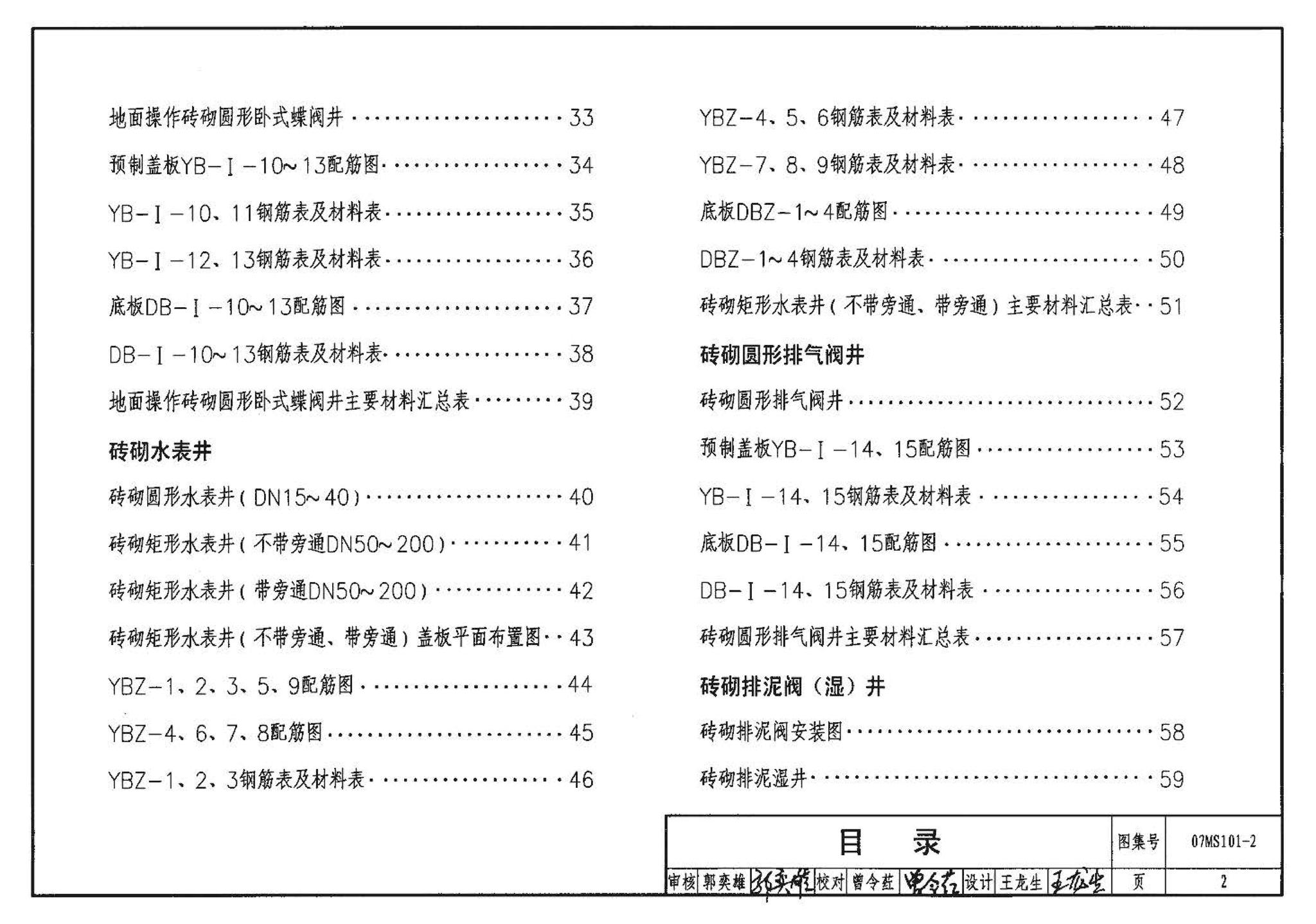 07MS101--市政给水管道工程及附属设施