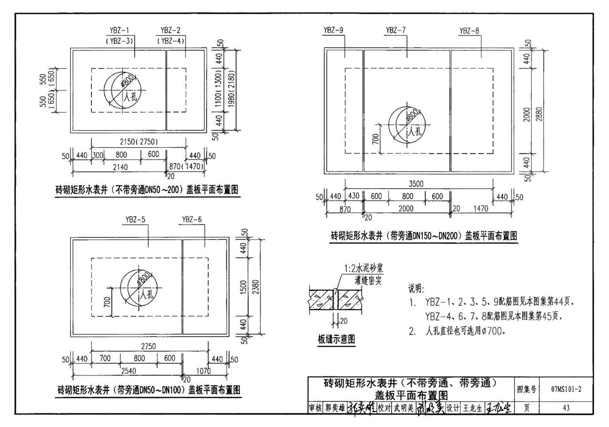 07MS101--市政给水管道工程及附属设施