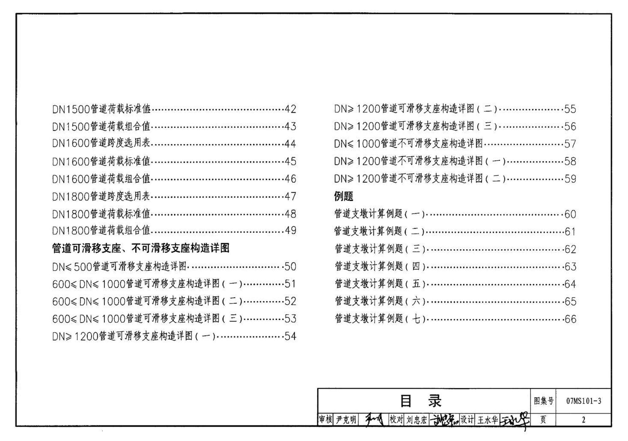 07MS101--市政给水管道工程及附属设施