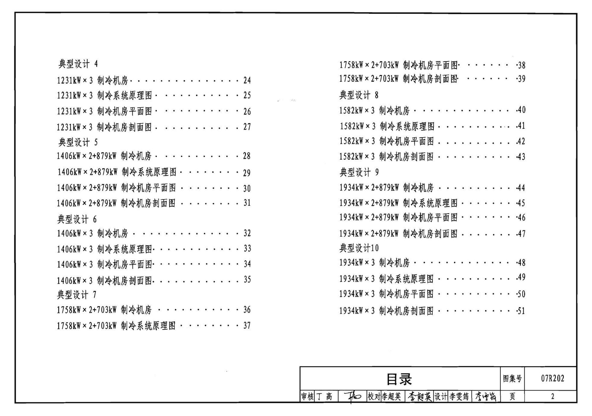 07R202--空调用电制冷机房设计与施工