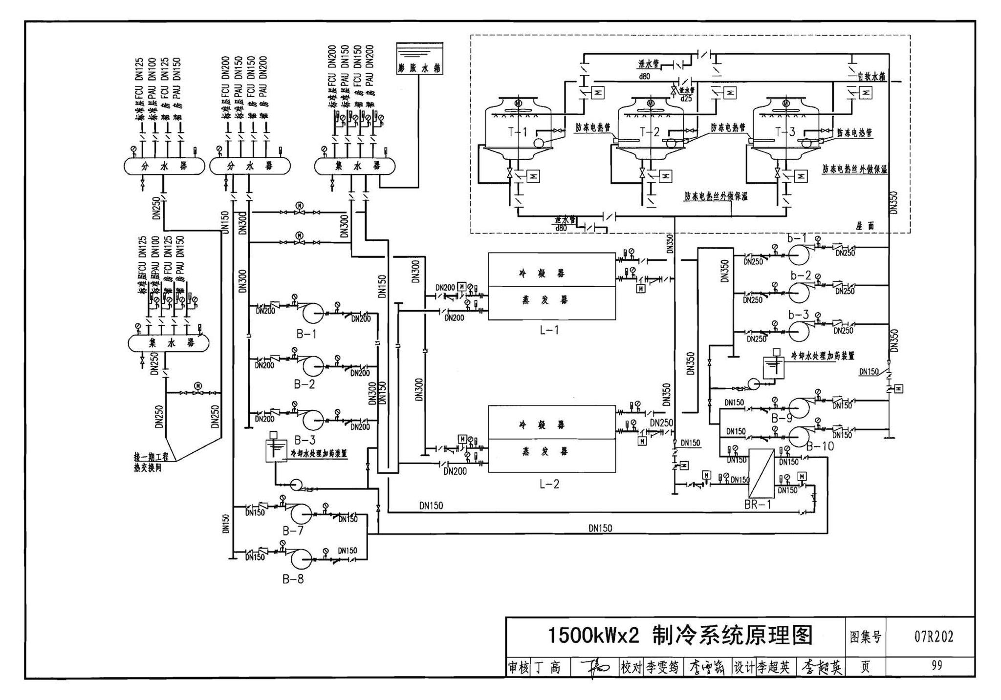 07R202--空调用电制冷机房设计与施工