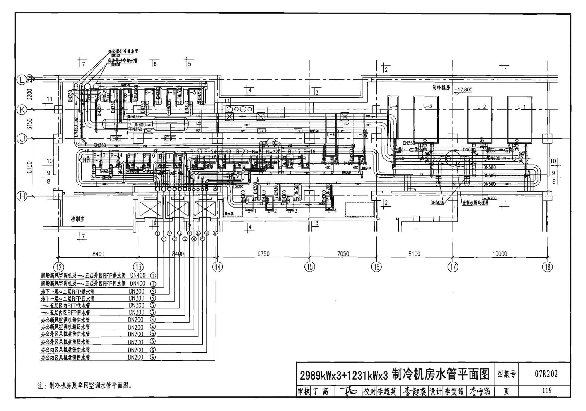 07R202--空调用电制冷机房设计与施工